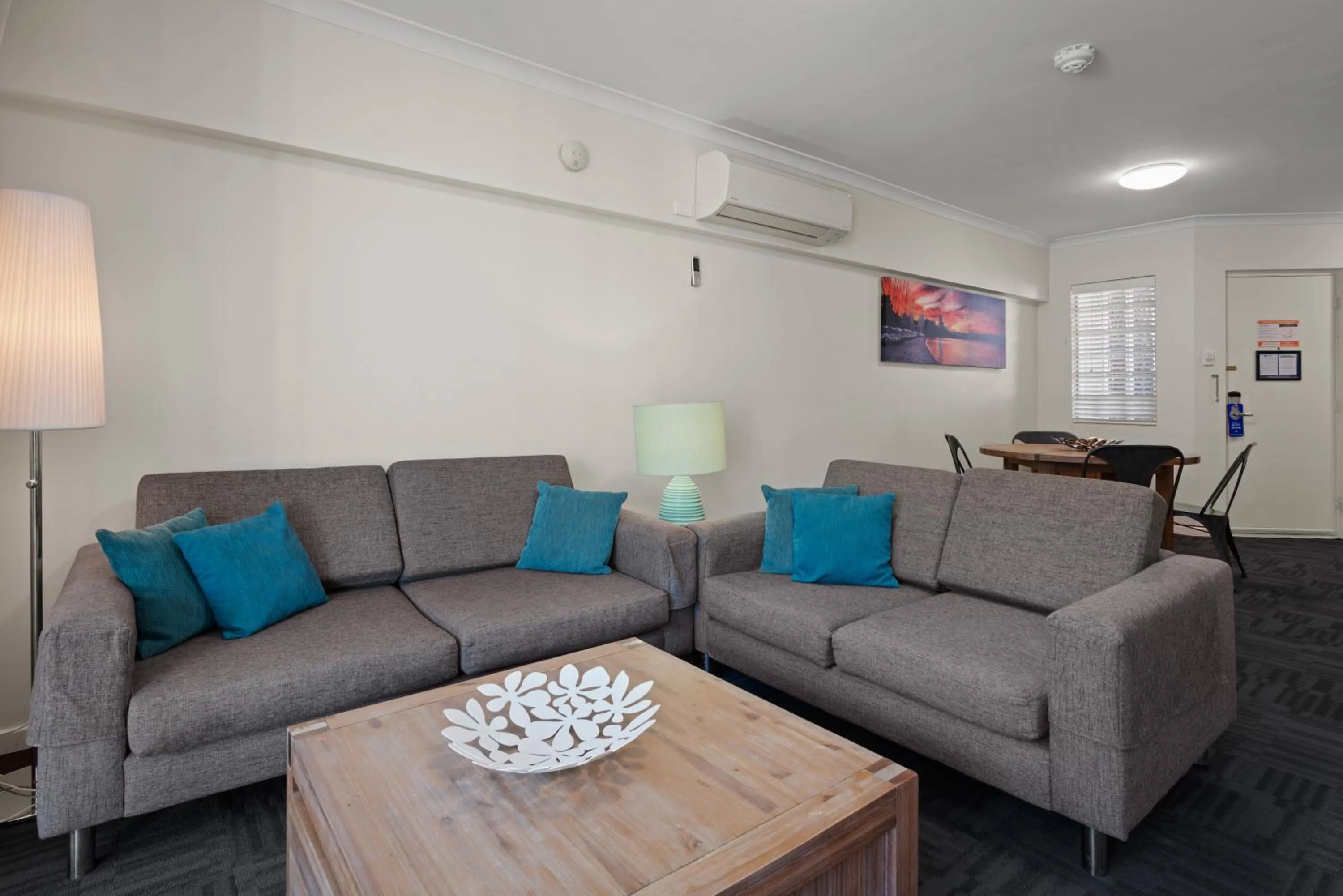 Living room in Broadwater Resort Como