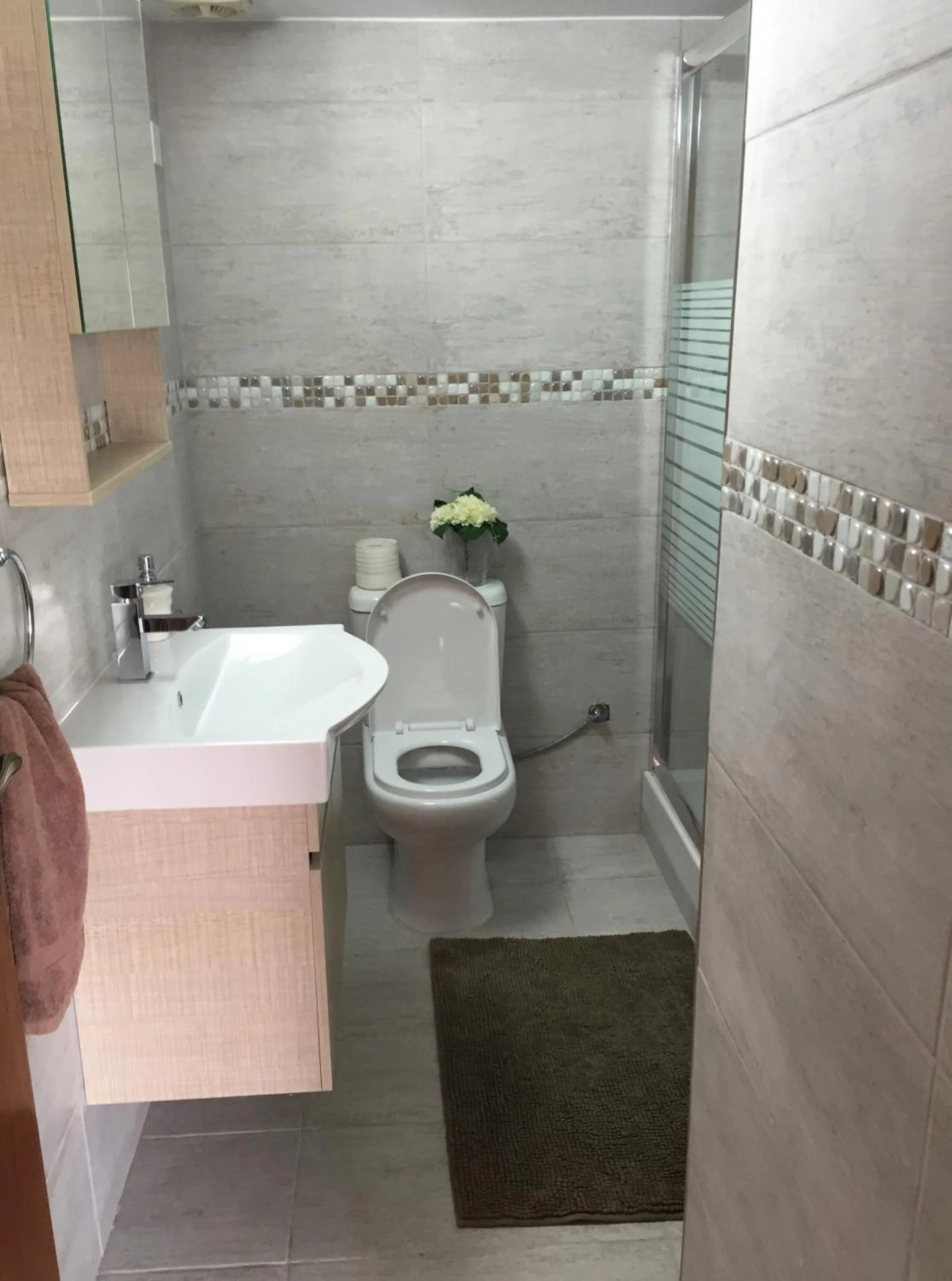 Bathroom in Angela Holiday Apartments