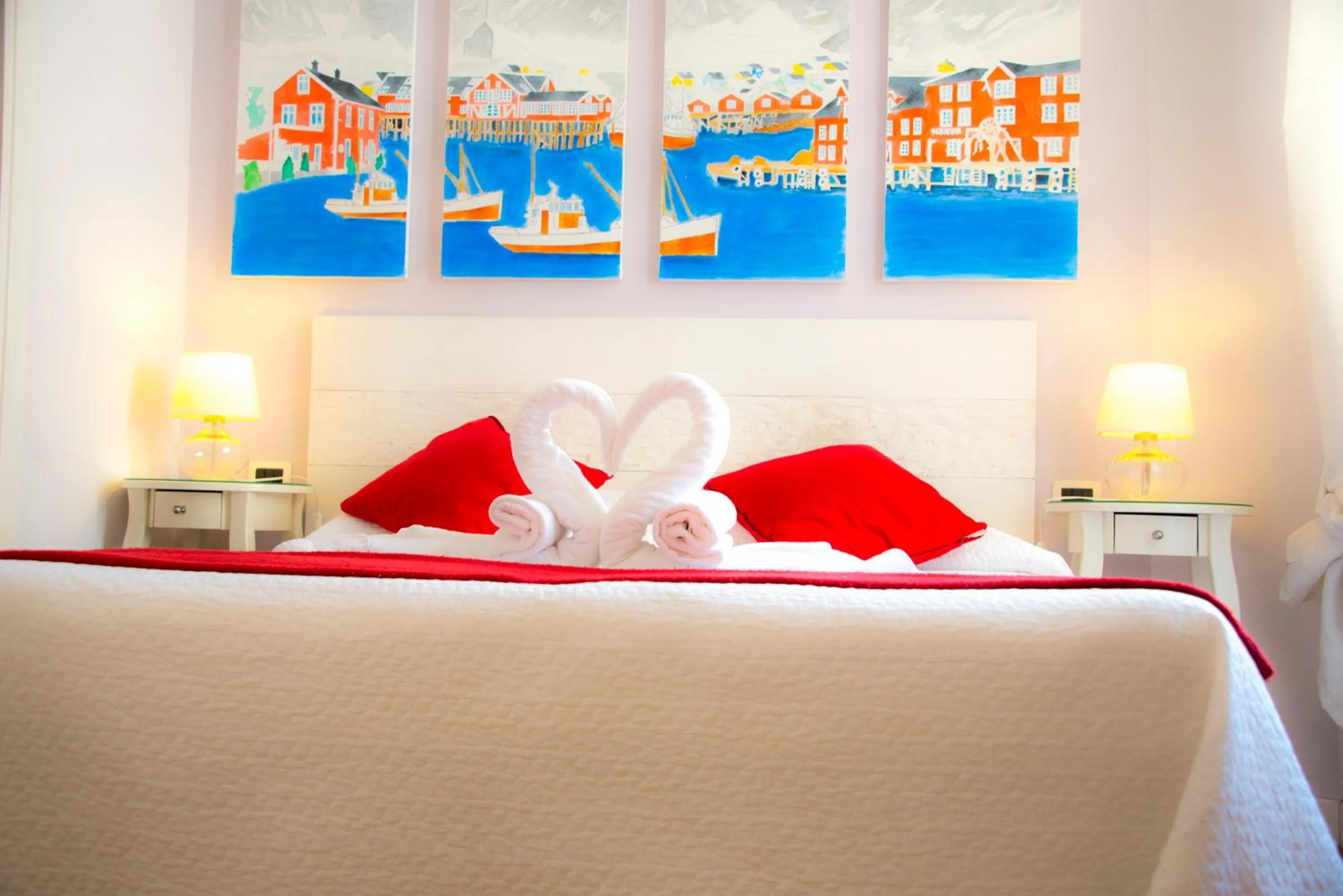 Decorative detail, Bed in Casa Martini