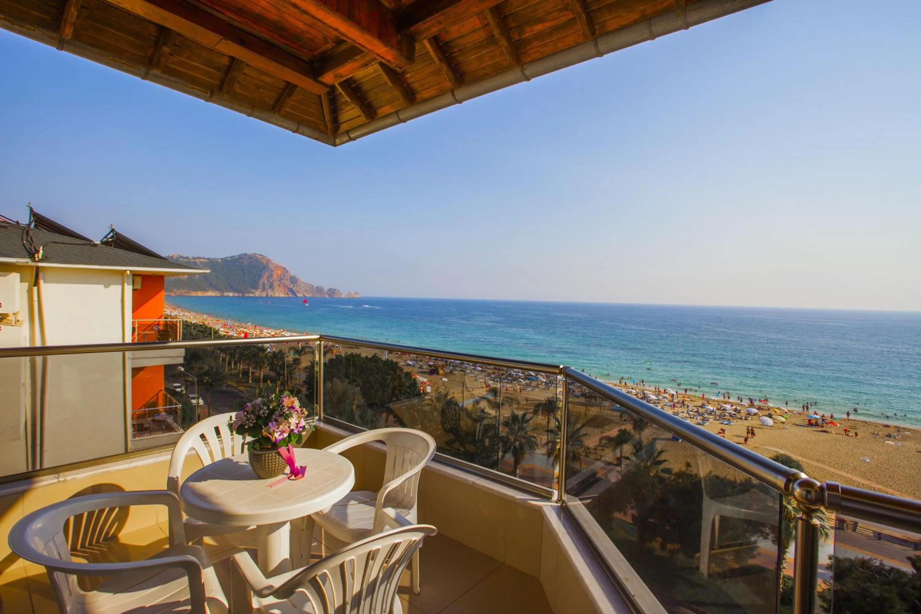 Sea view in Kleopatra Ada Beach Hotel