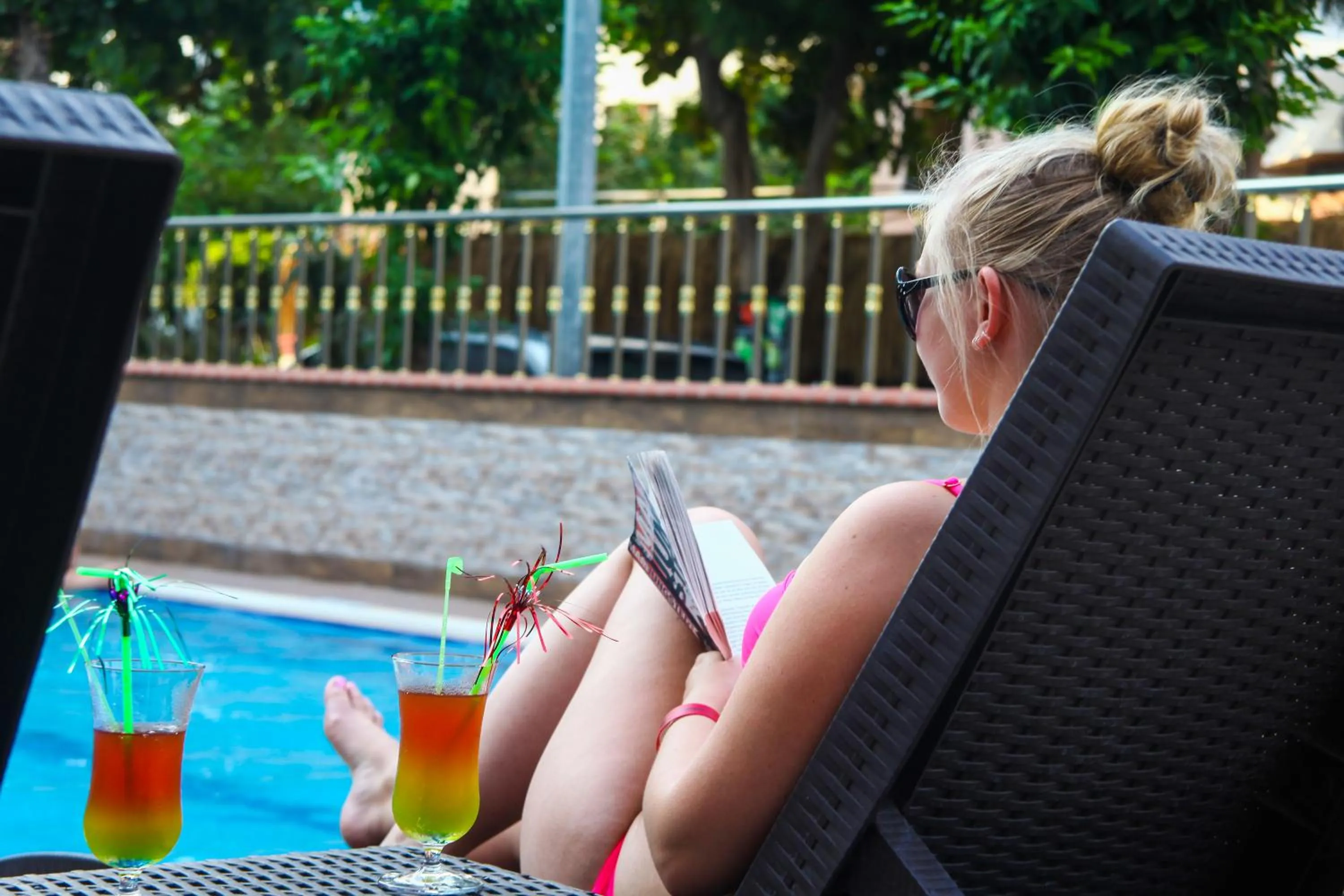 Swimming pool in Kleopatra Ada Beach Hotel