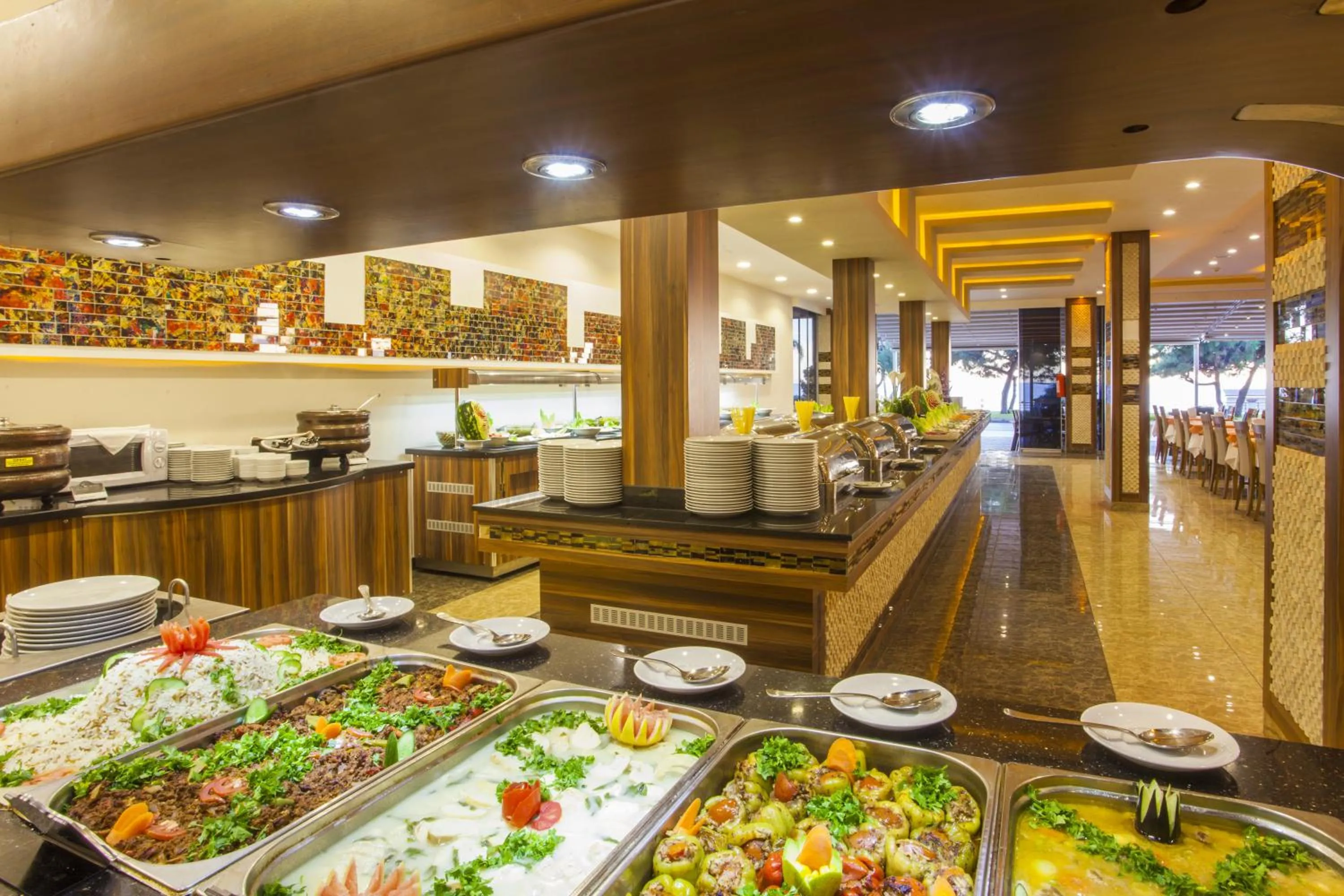 Restaurant/places to eat in Kleopatra Ada Beach Hotel