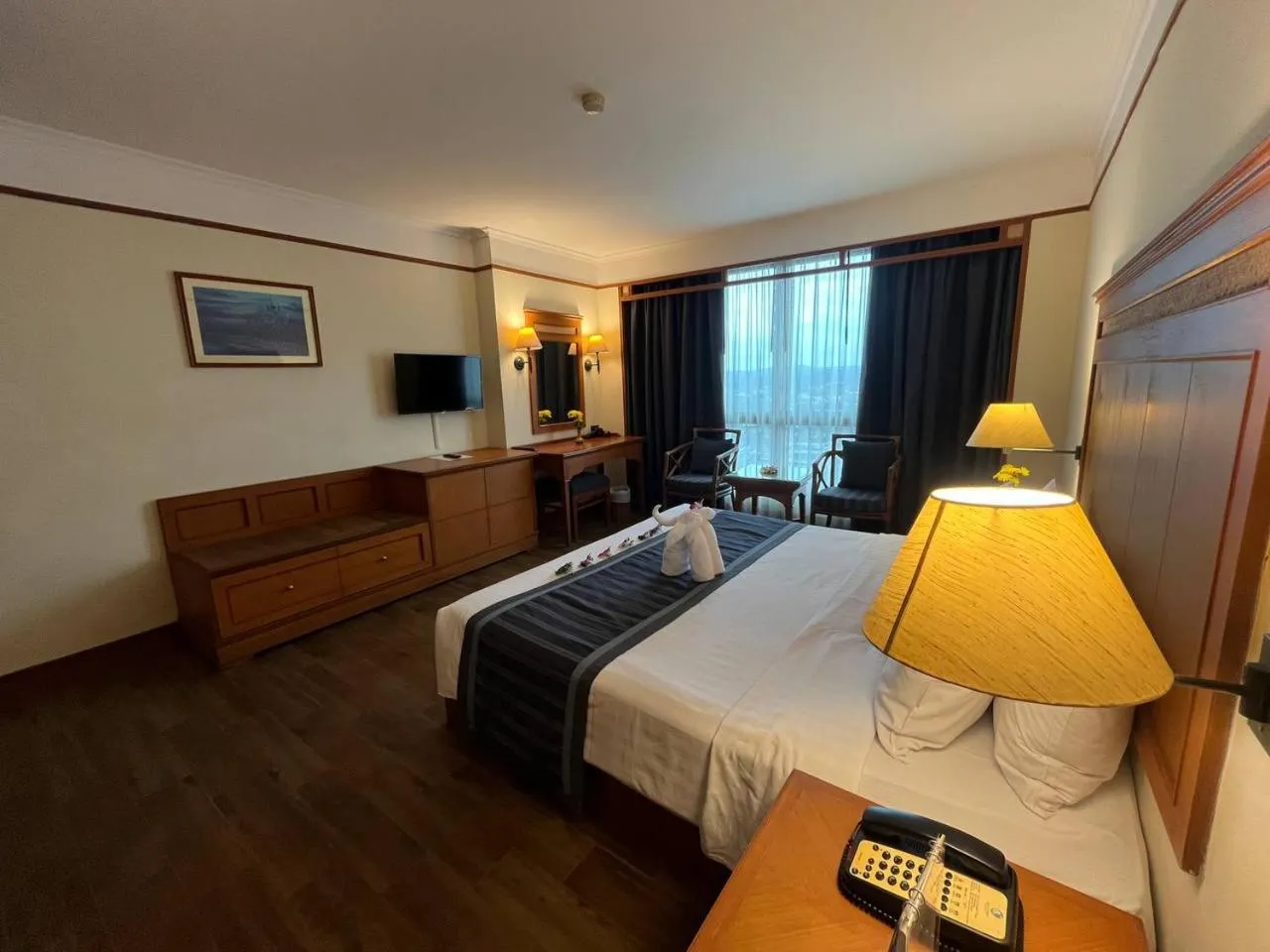 Bed in Cholchan Pattaya Beach Resort - SHA Extra Plus