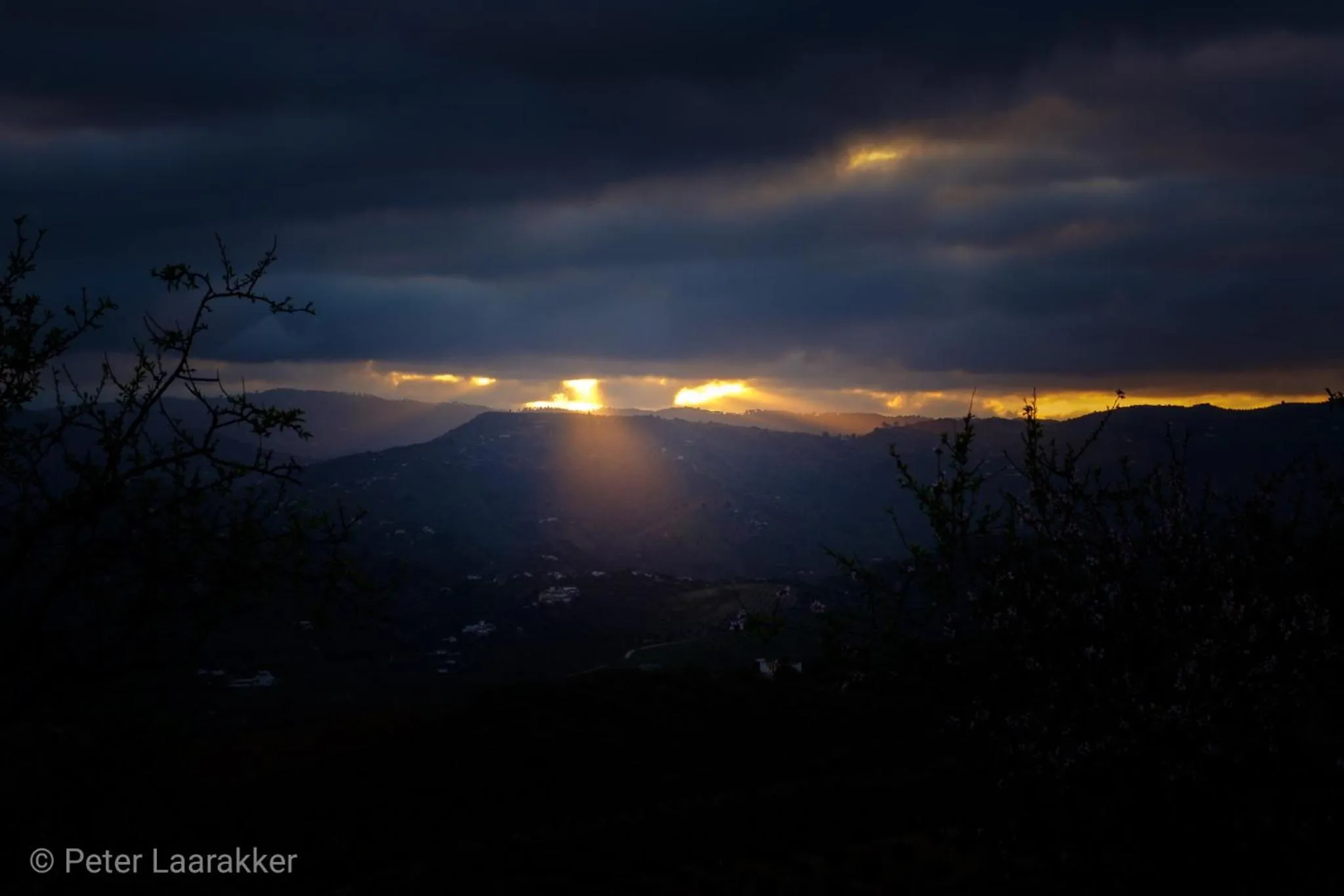 Natural landscape in Finca Gordo