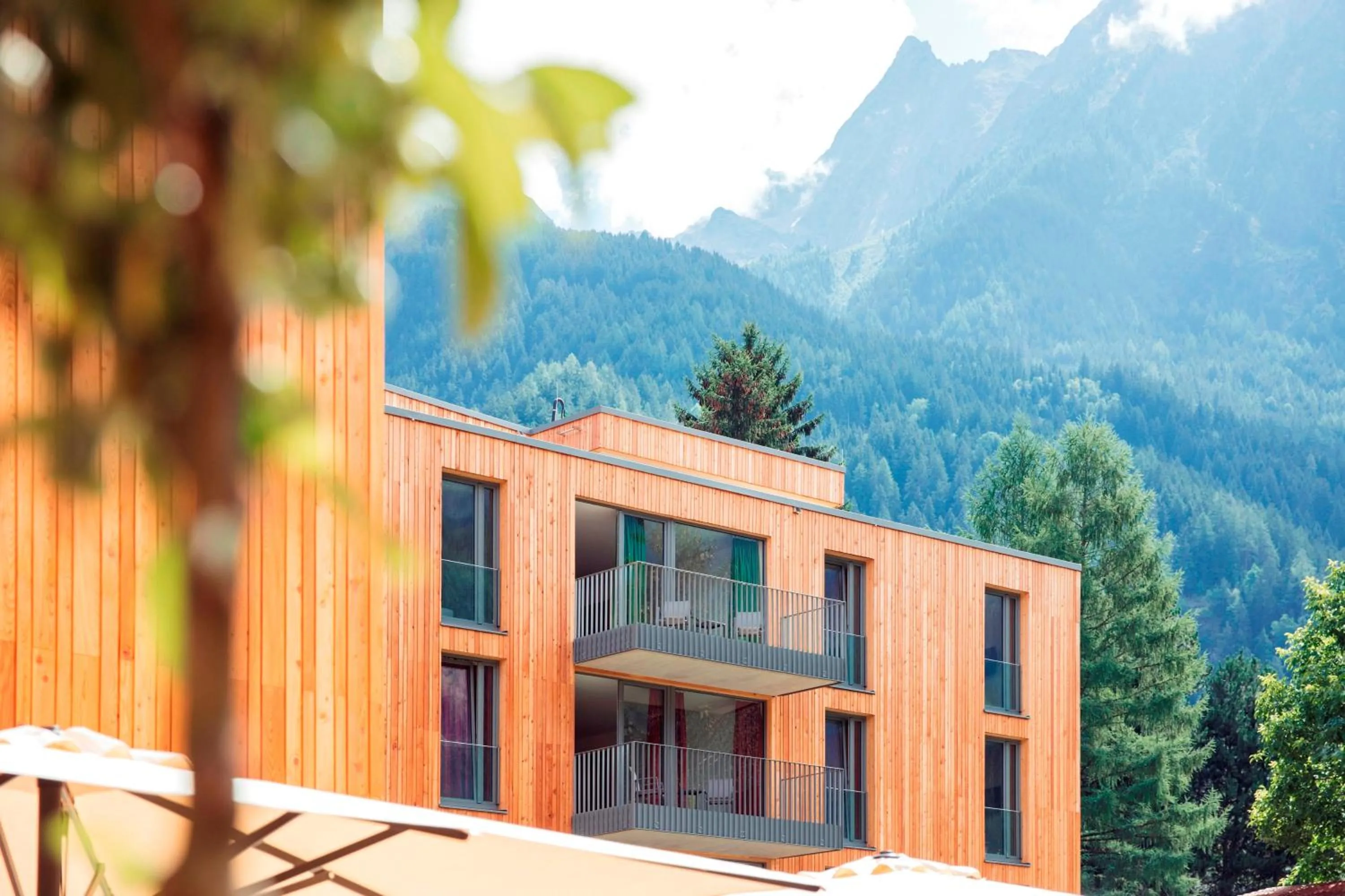 Property building in All-Suite Resort Ötztal