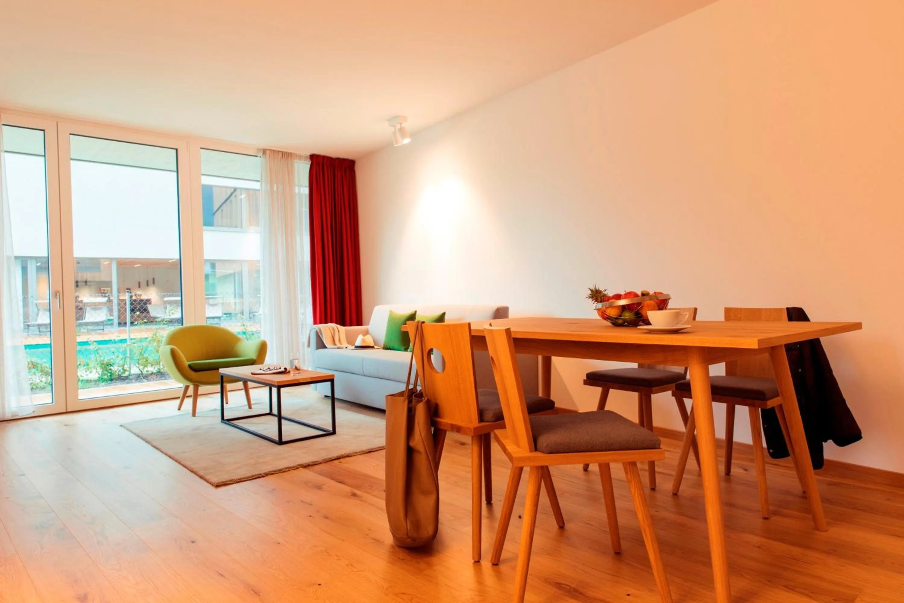 Living room in All-Suite Resort Ötztal