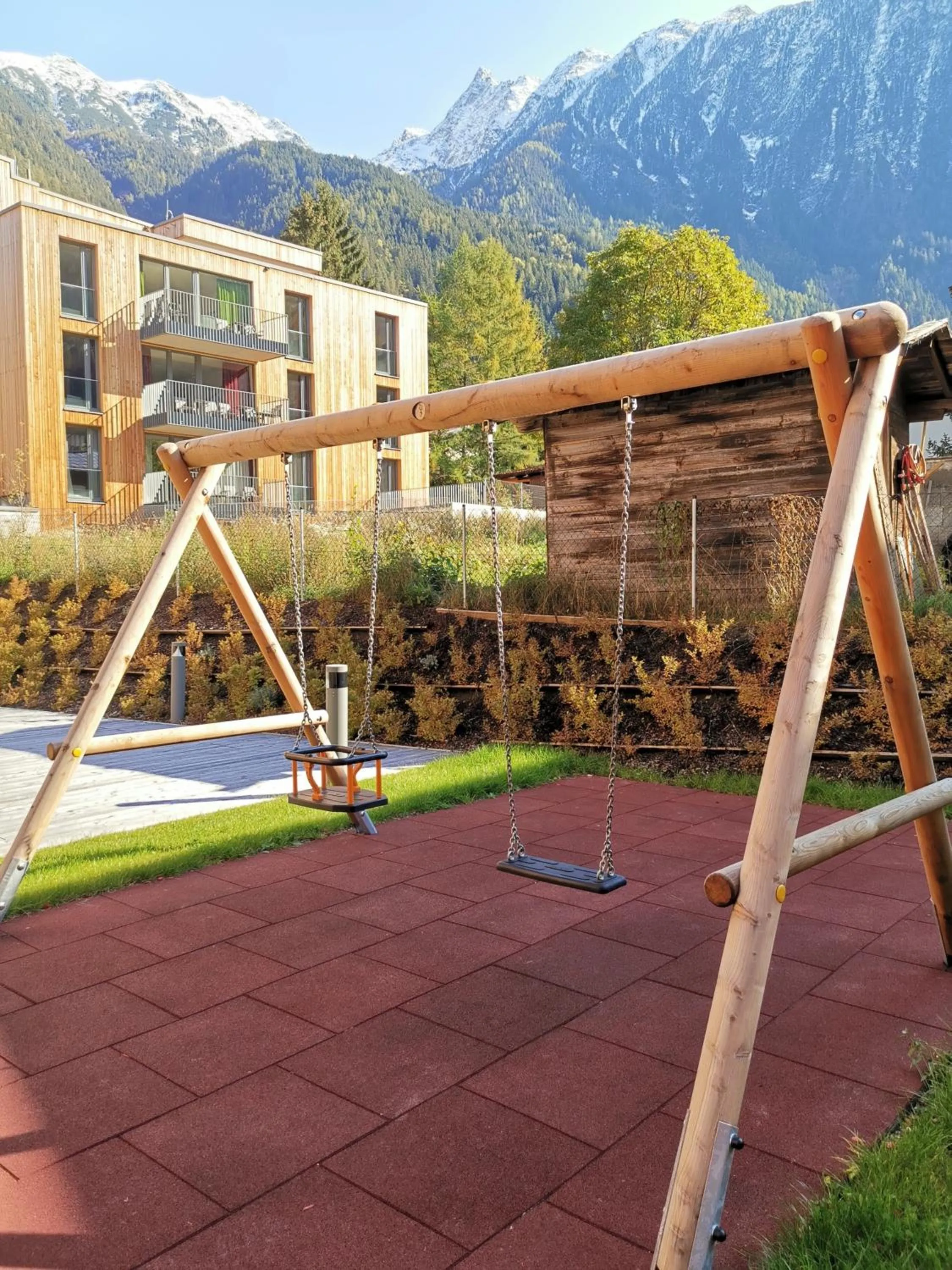 Children play ground in All-Suite Resort Ötztal