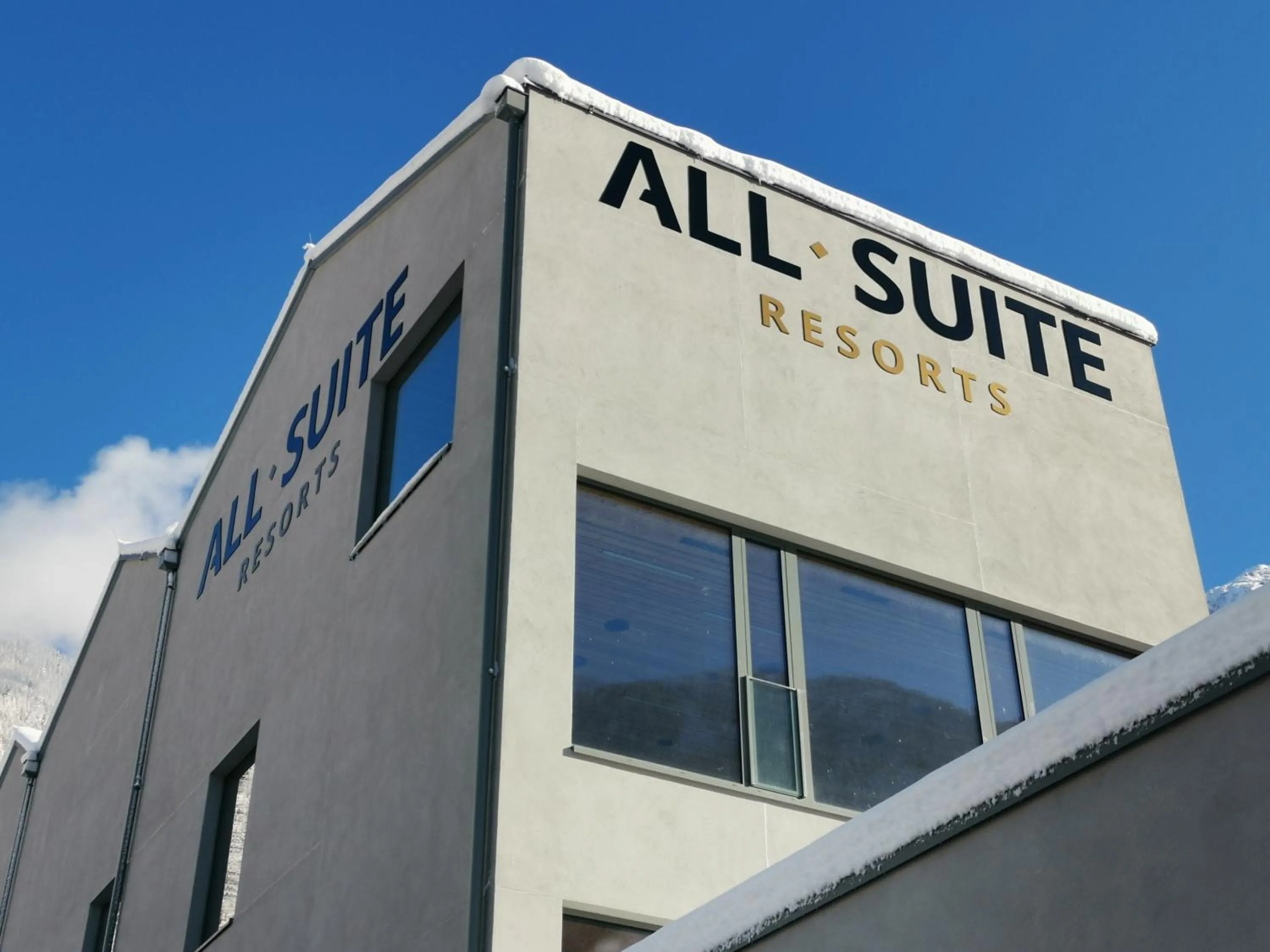 Property building in All-Suite Resort Ötztal
