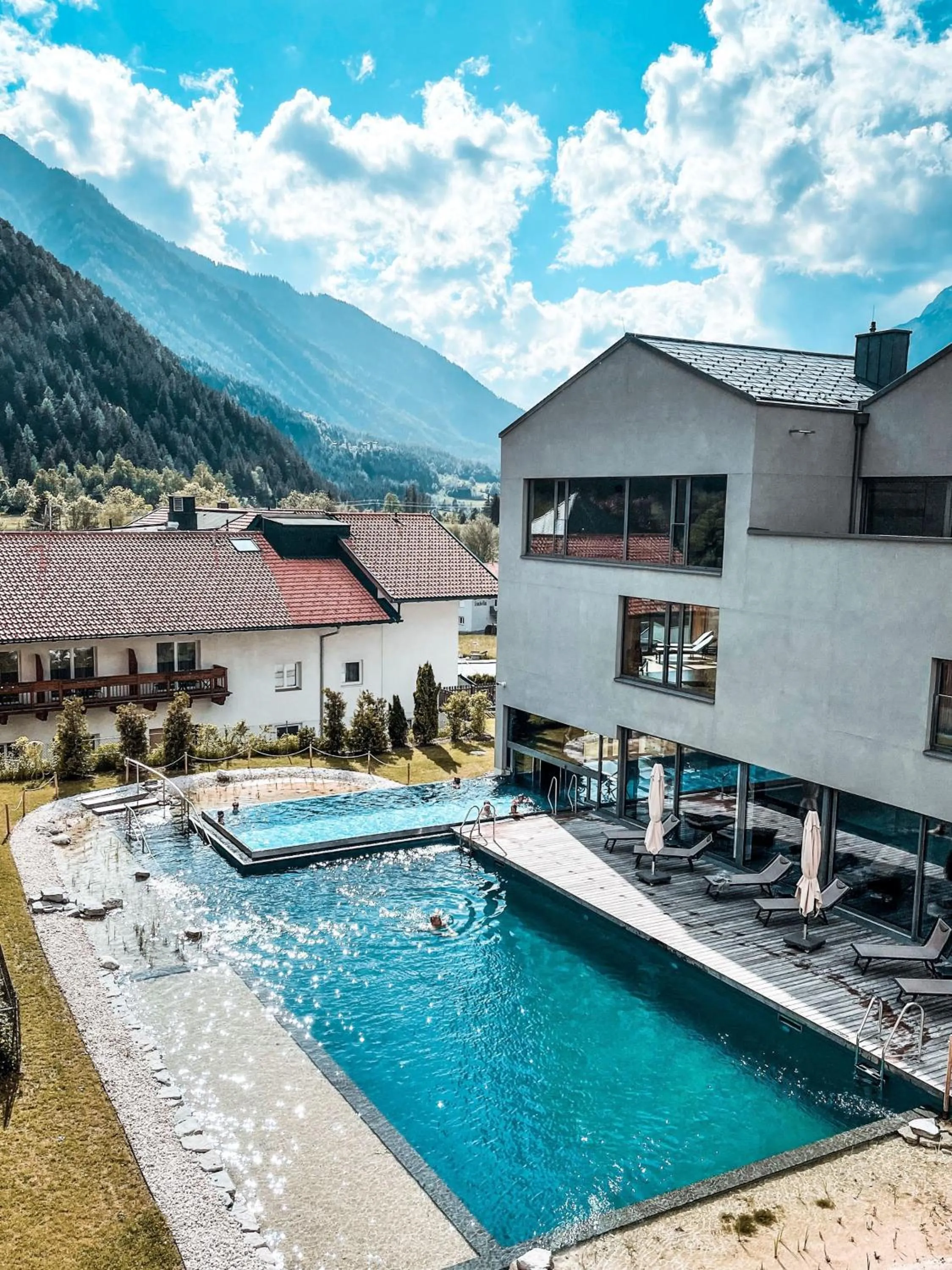 Property building in All-Suite Resort Ötztal
