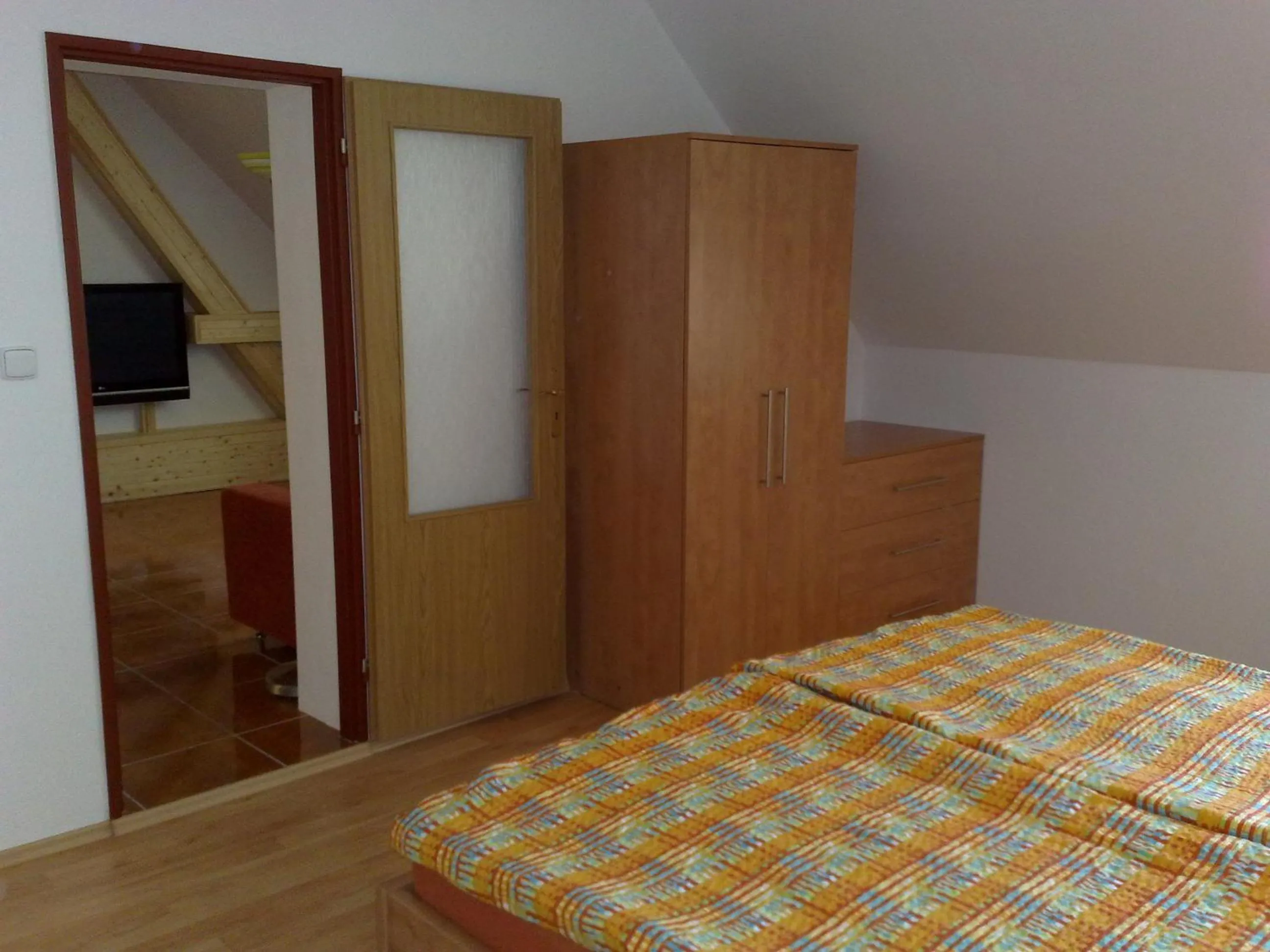 Bed in Ubytovani U Kulky