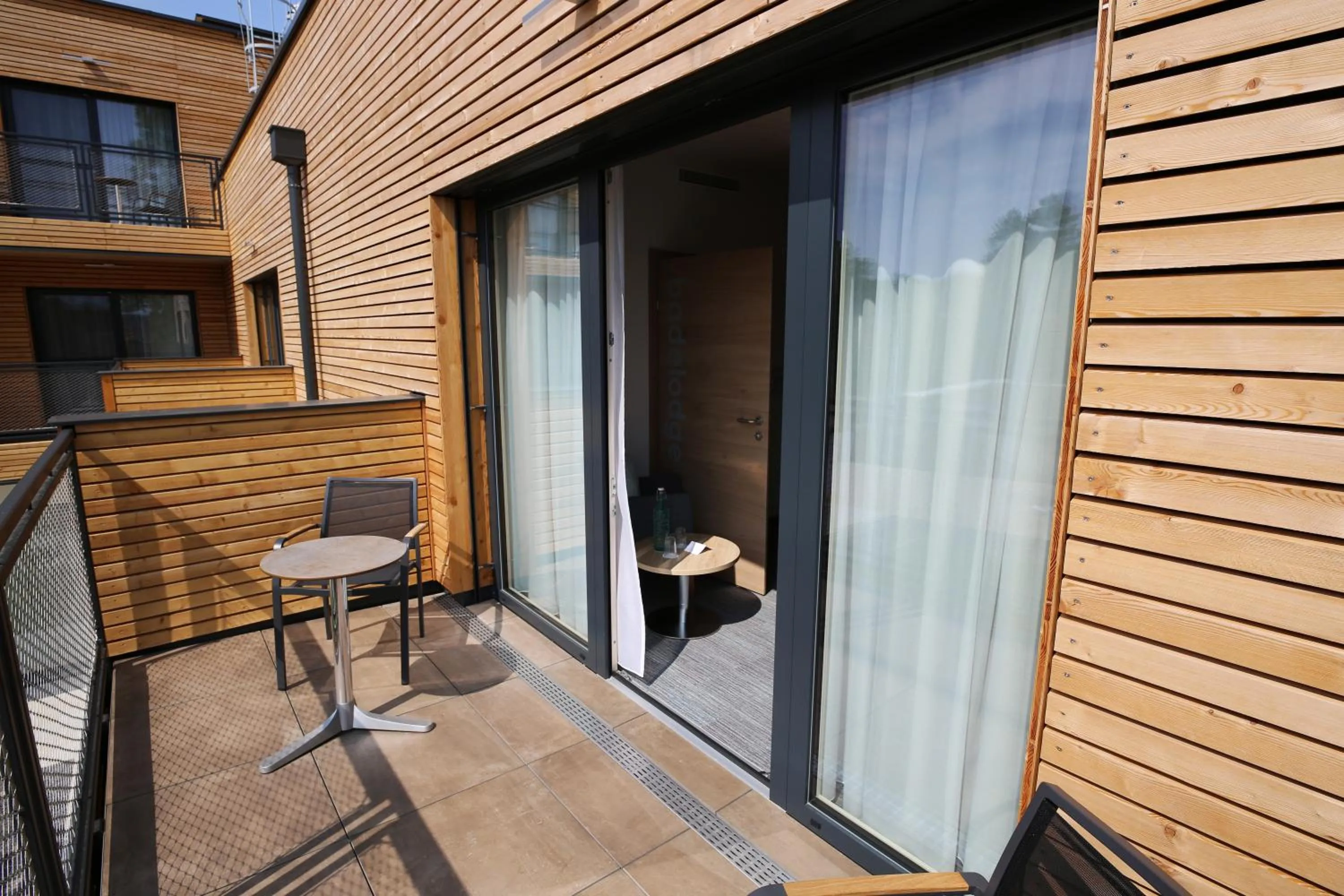 Balcony/Terrace in Donau Lodge