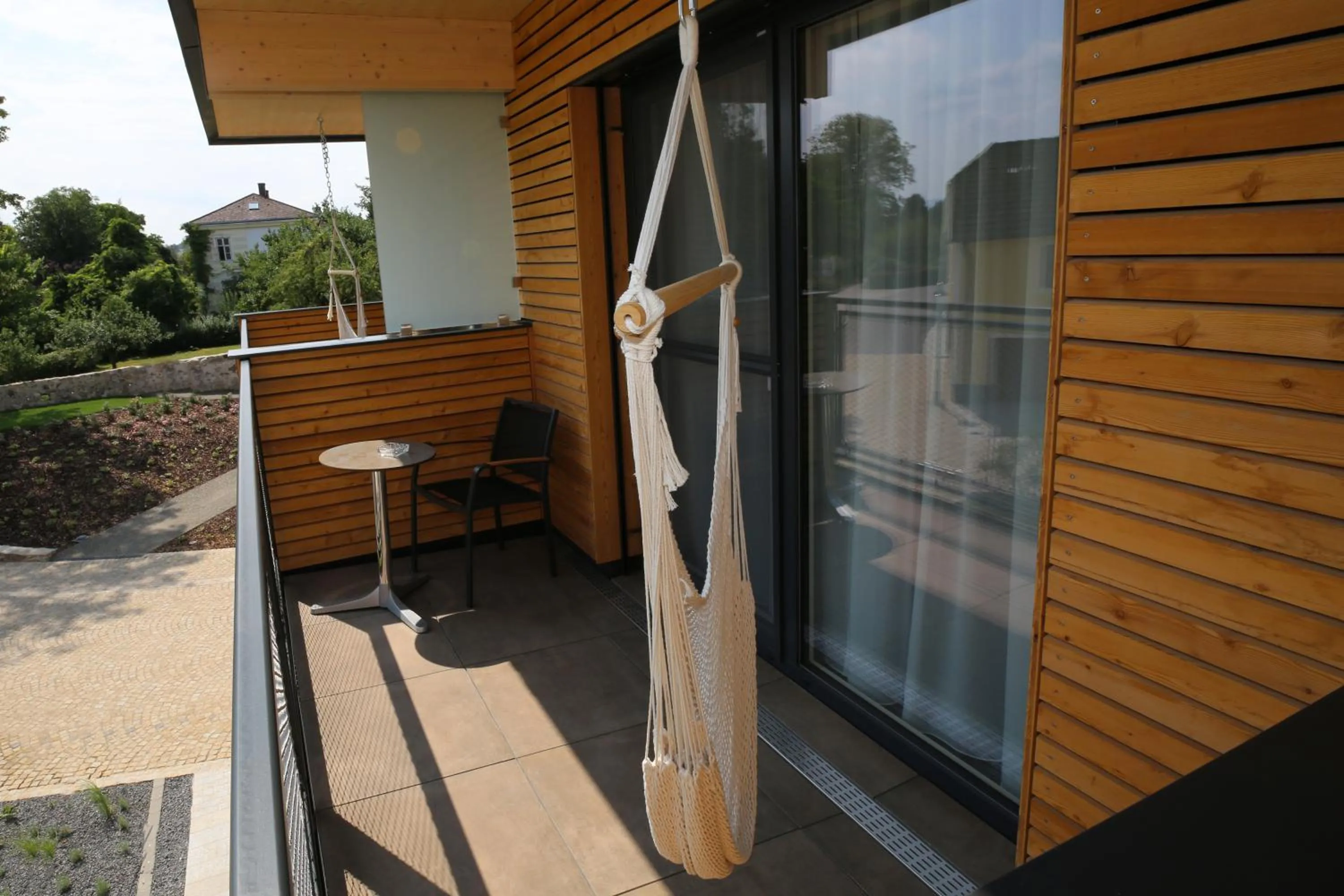 Balcony/Terrace in Donau Lodge