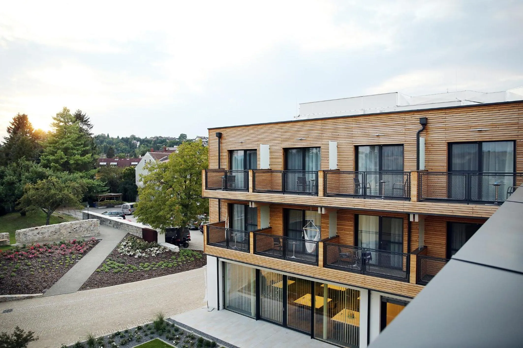 Property building in Donau Lodge