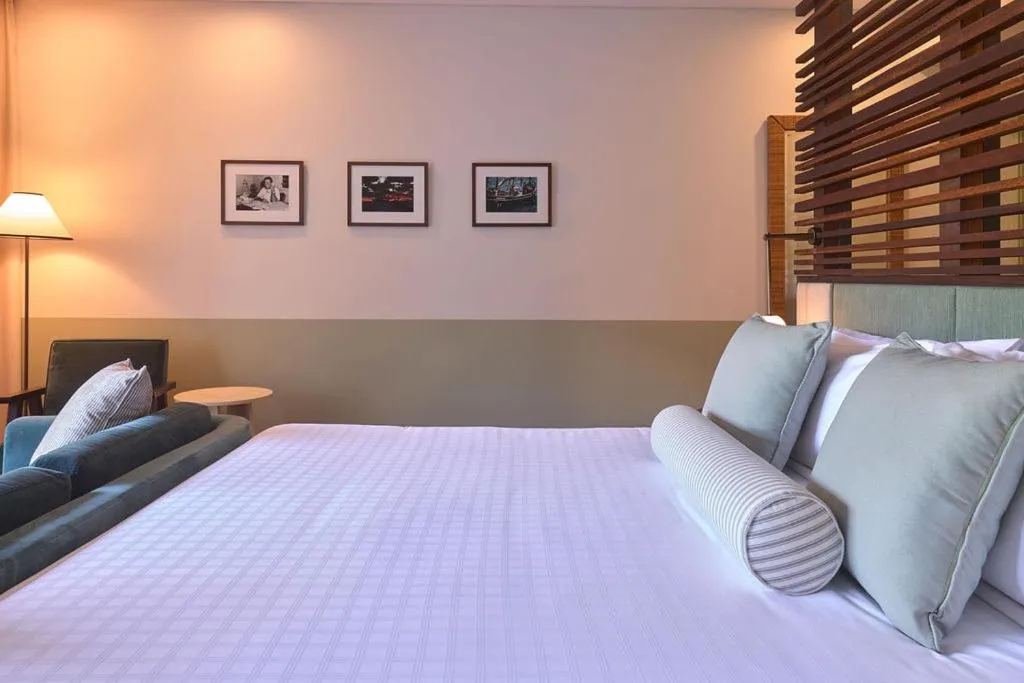 Bed in Pinctada Hotel Broome