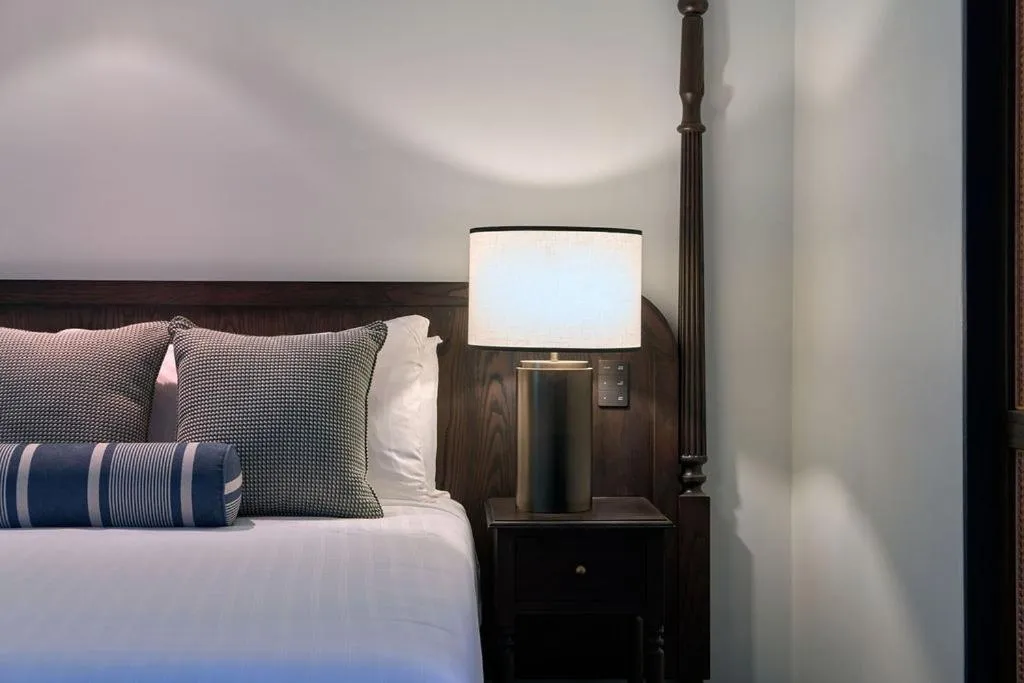 Bed in Pinctada Hotel Broome