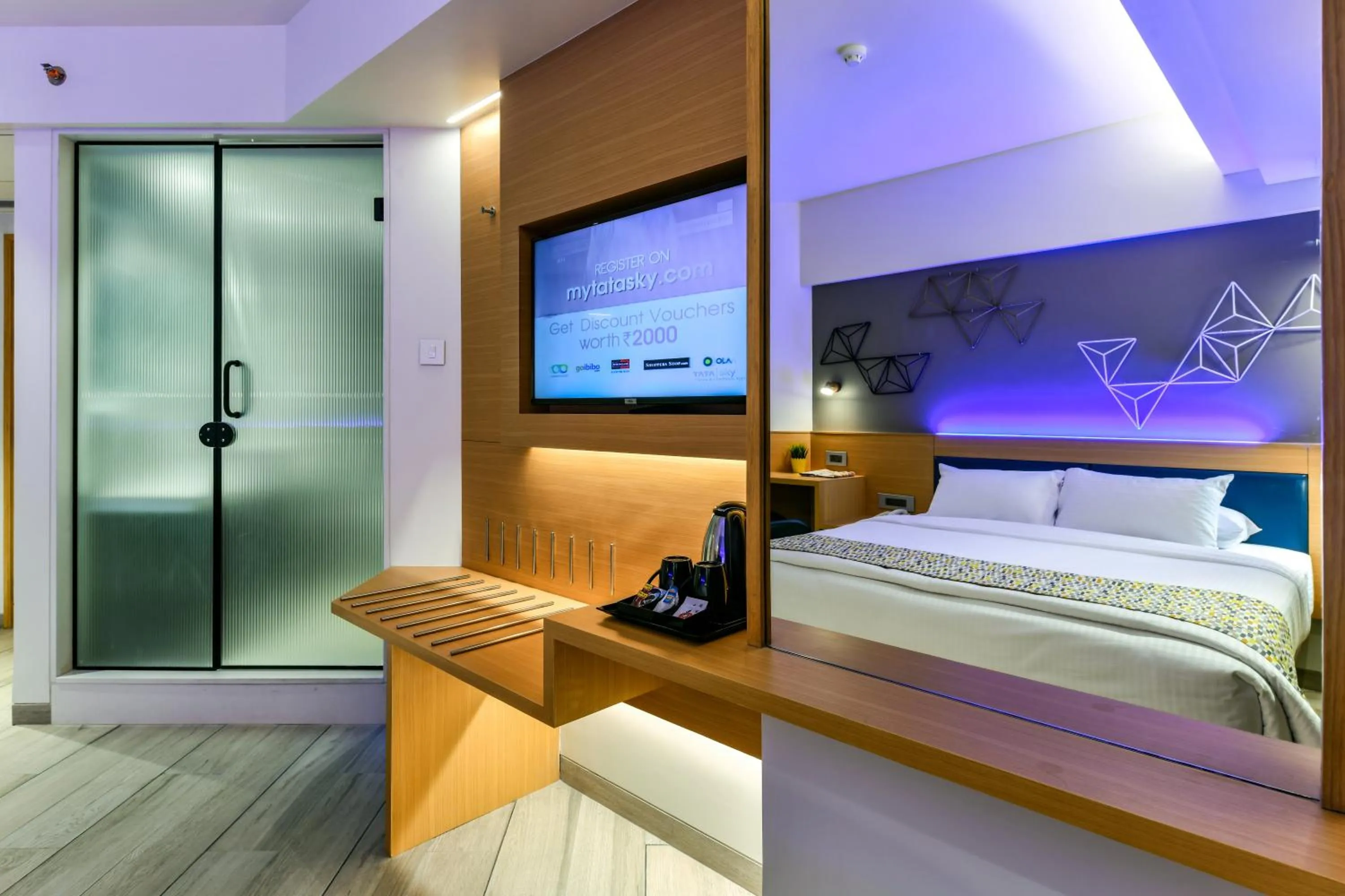 TV and multimedia, Bed in Indie Stays, BKC