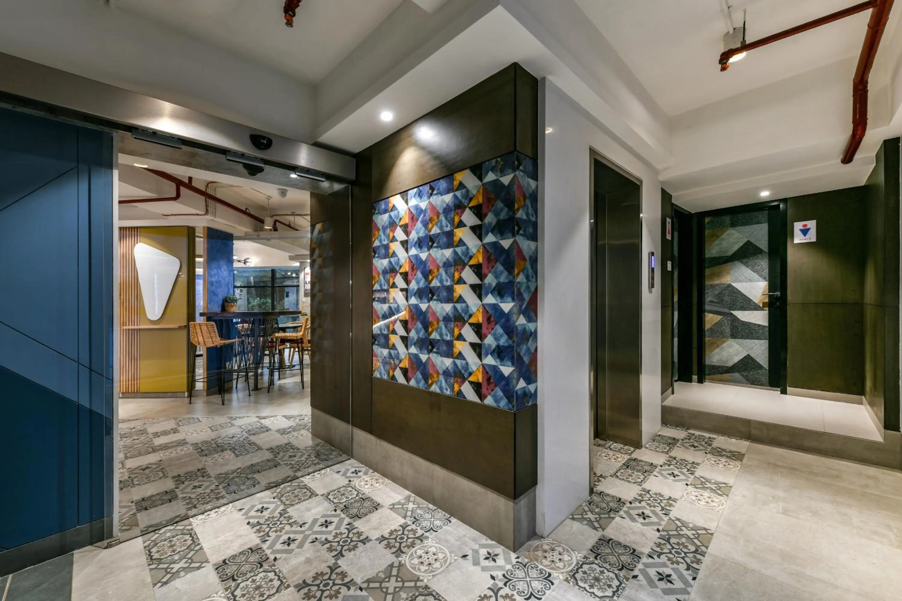 Lobby or reception in Indie Stays, BKC