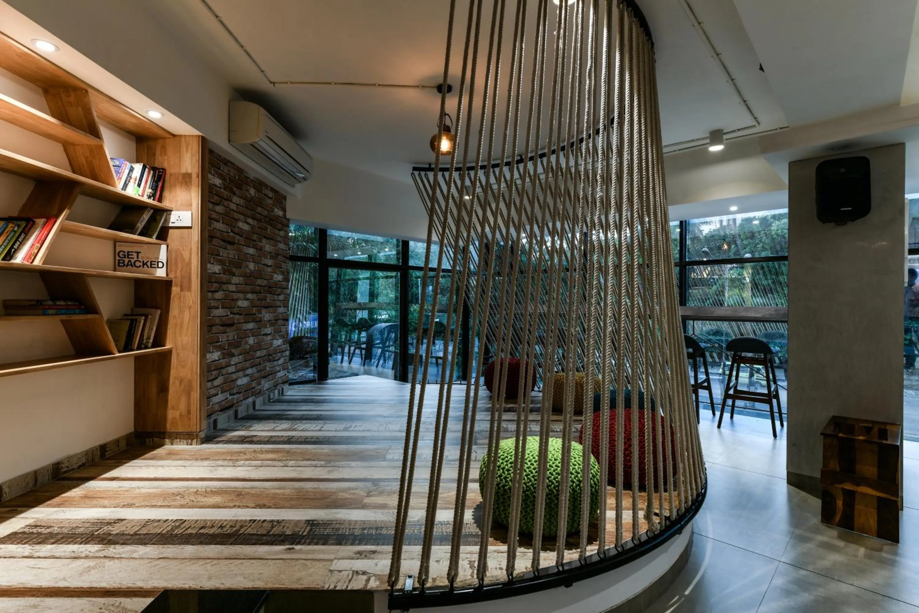 Library in Indie Stays, BKC