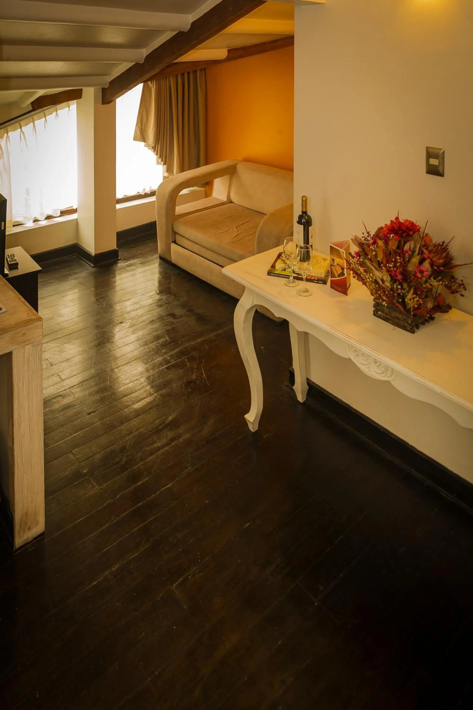 Living room, Bed in Wakapunku Boutique Hotel