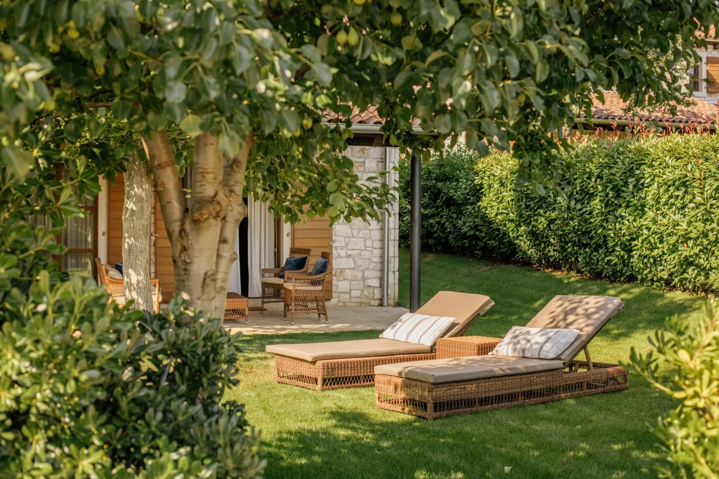 Garden in Meneghetti Wine Hotel and Winery - Relais & Chateaux