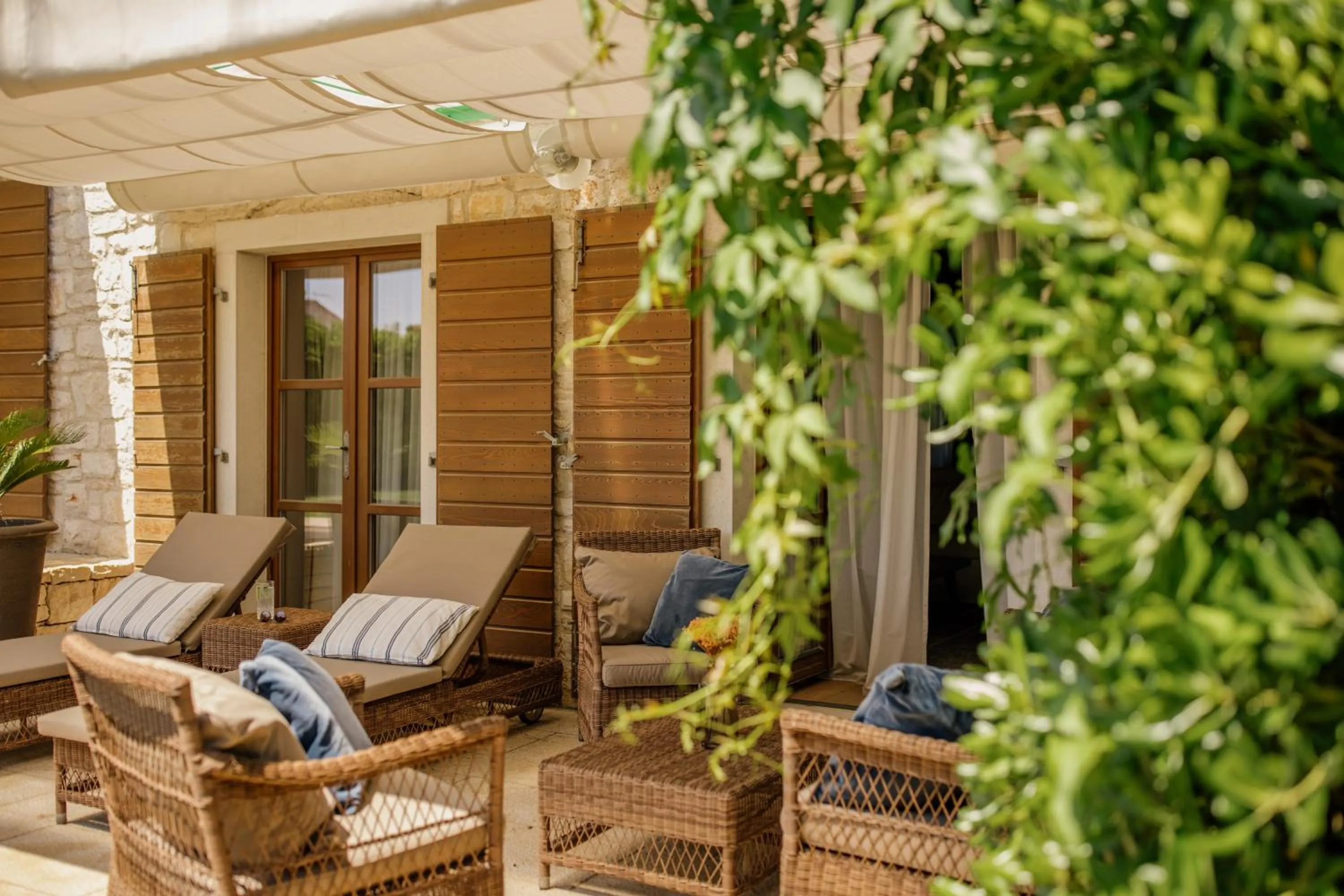 Balcony/Terrace in Meneghetti Wine Hotel and Winery - Relais & Chateaux