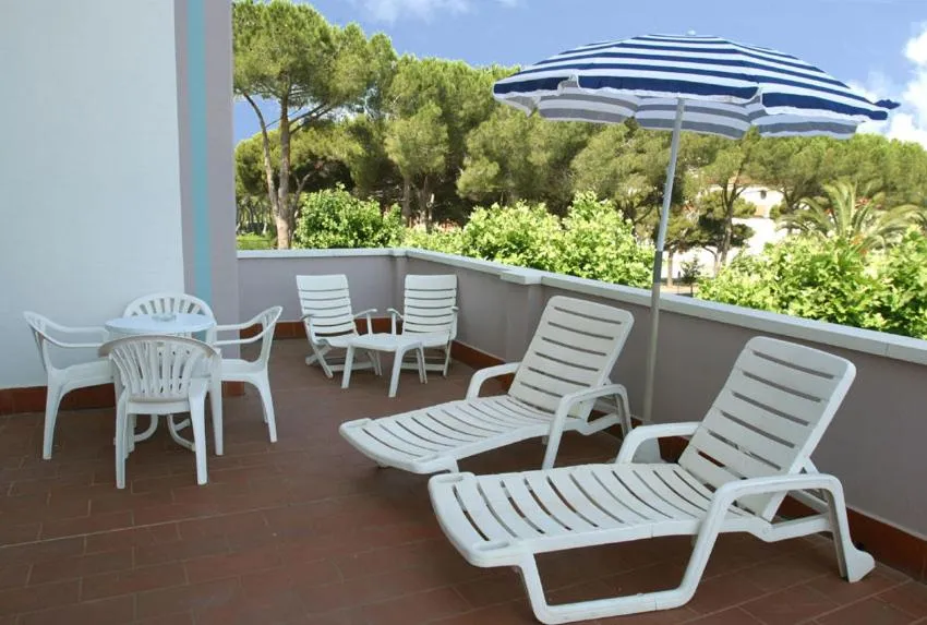 Balcony/Terrace in Elba Hotel