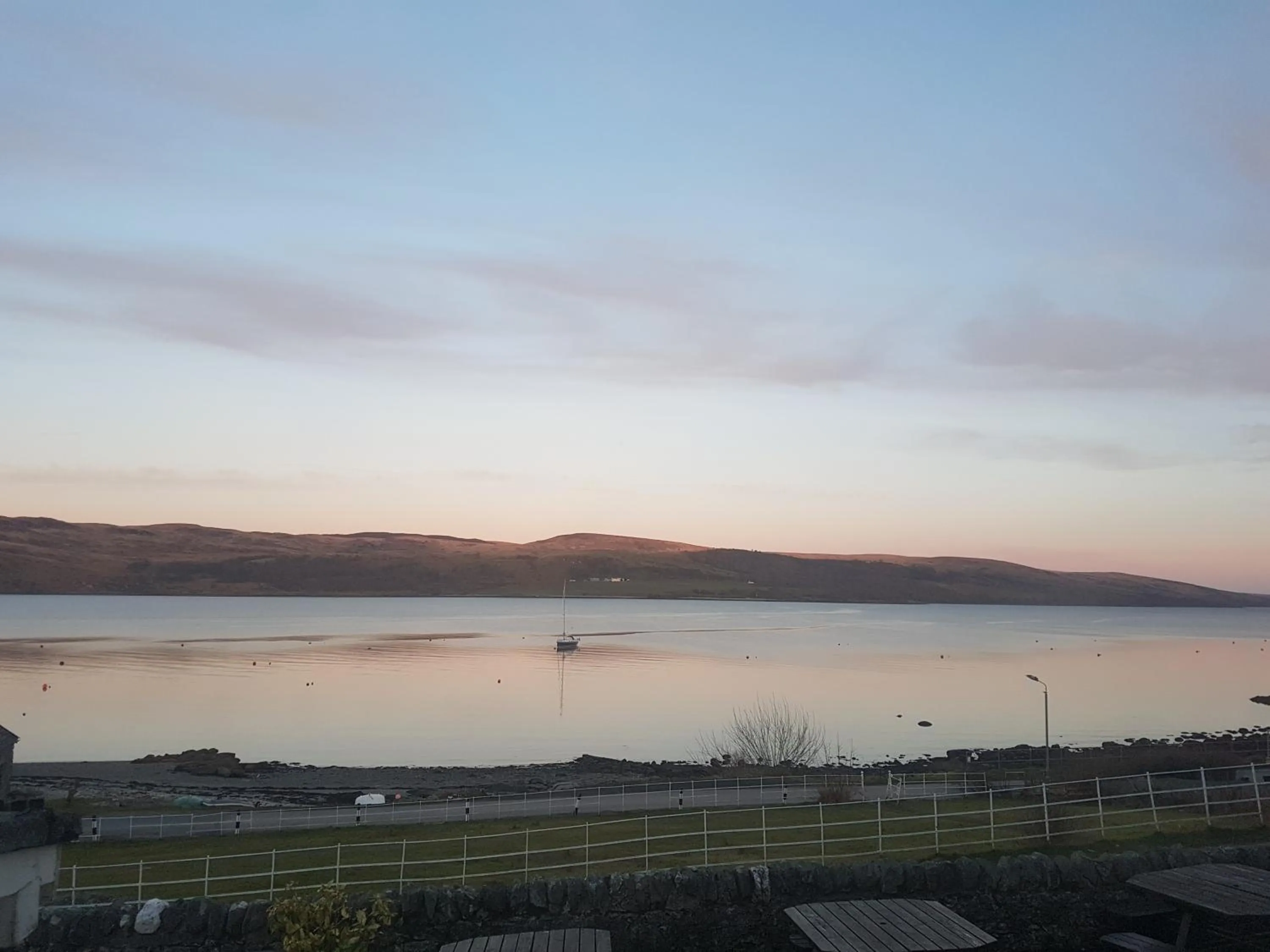 Sea view in Kames Hotel