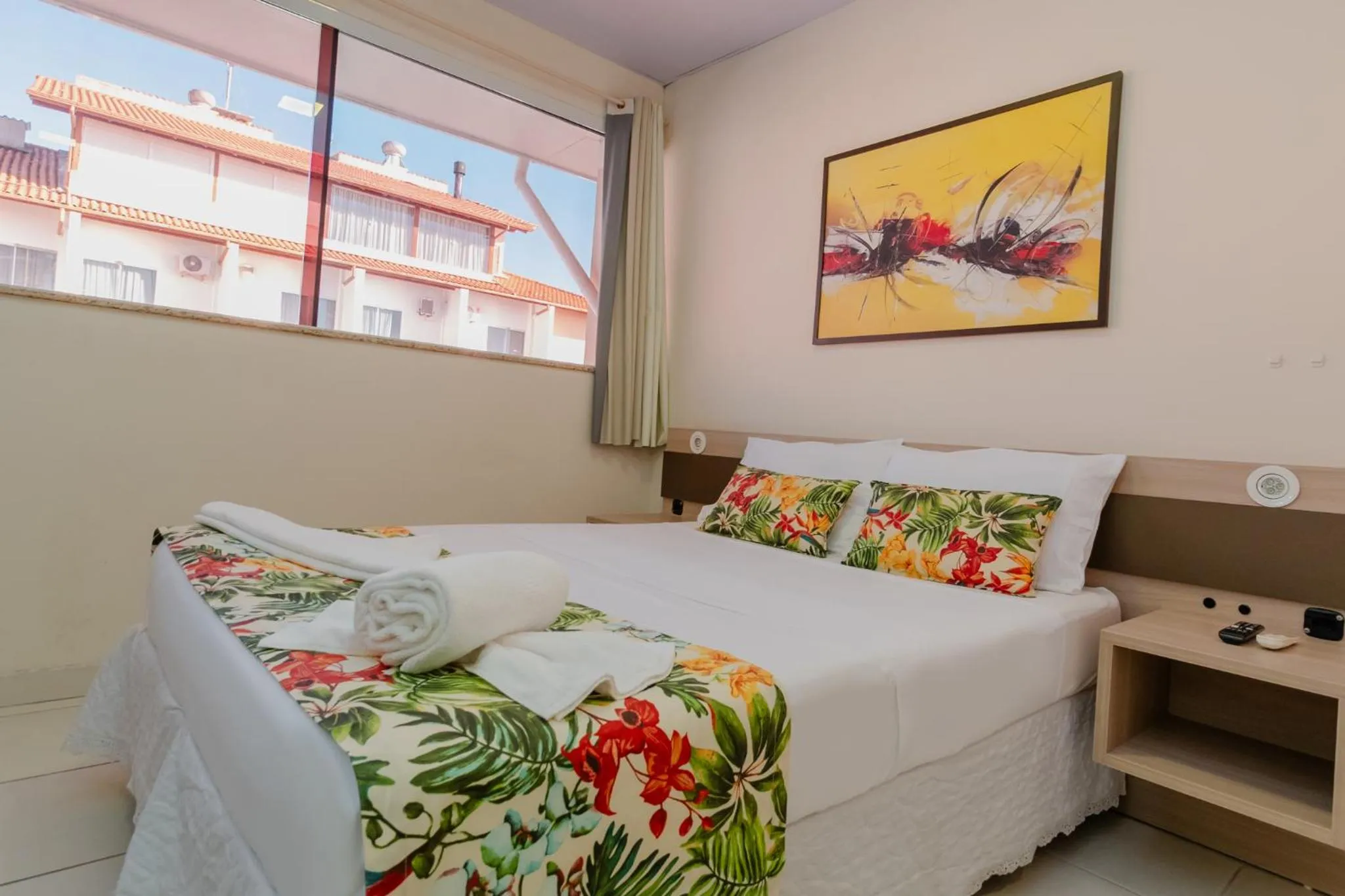 Bed in Hotel Monteiro Canasvieiras