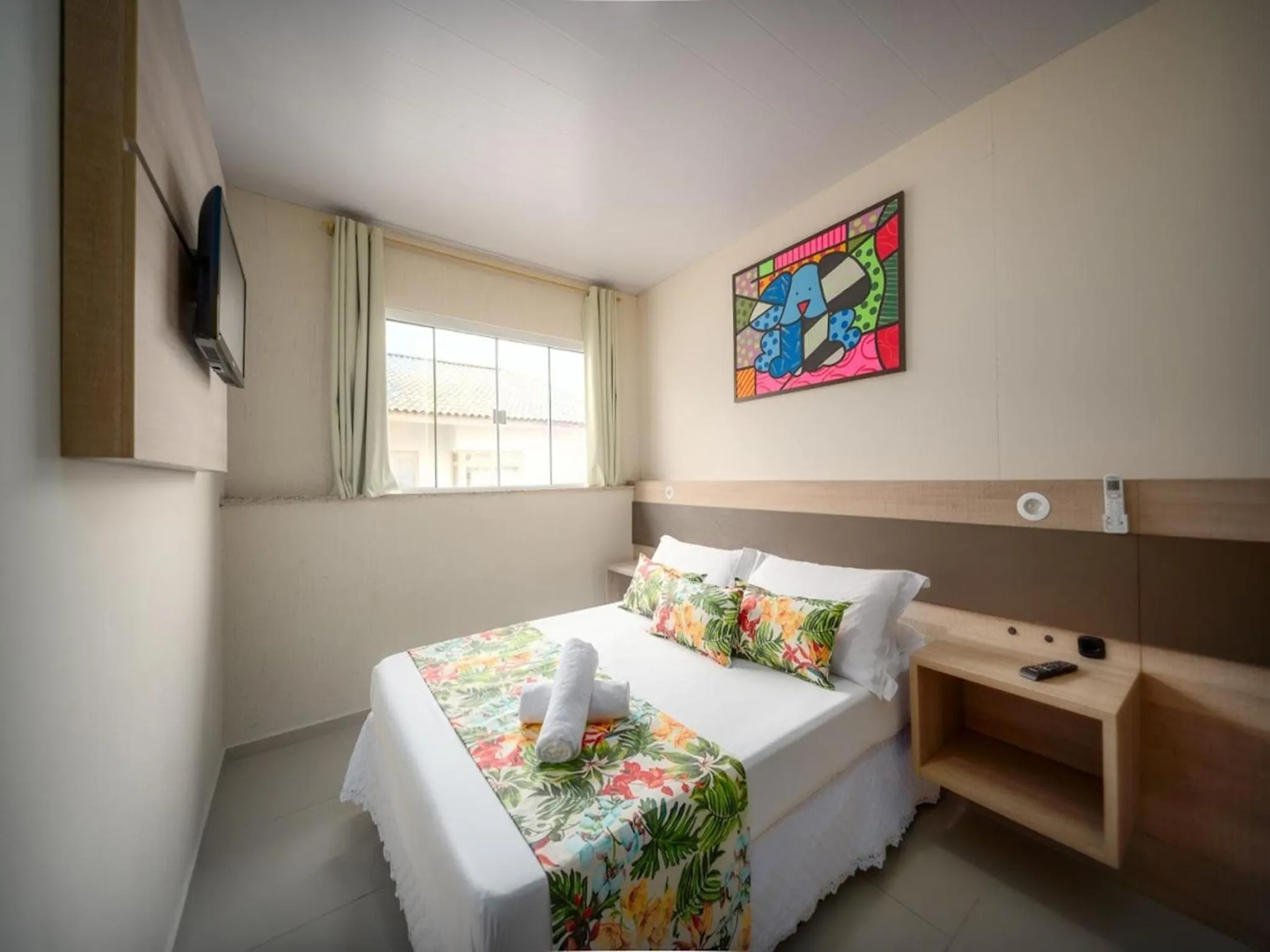 Bed in Hotel Monteiro Canasvieiras