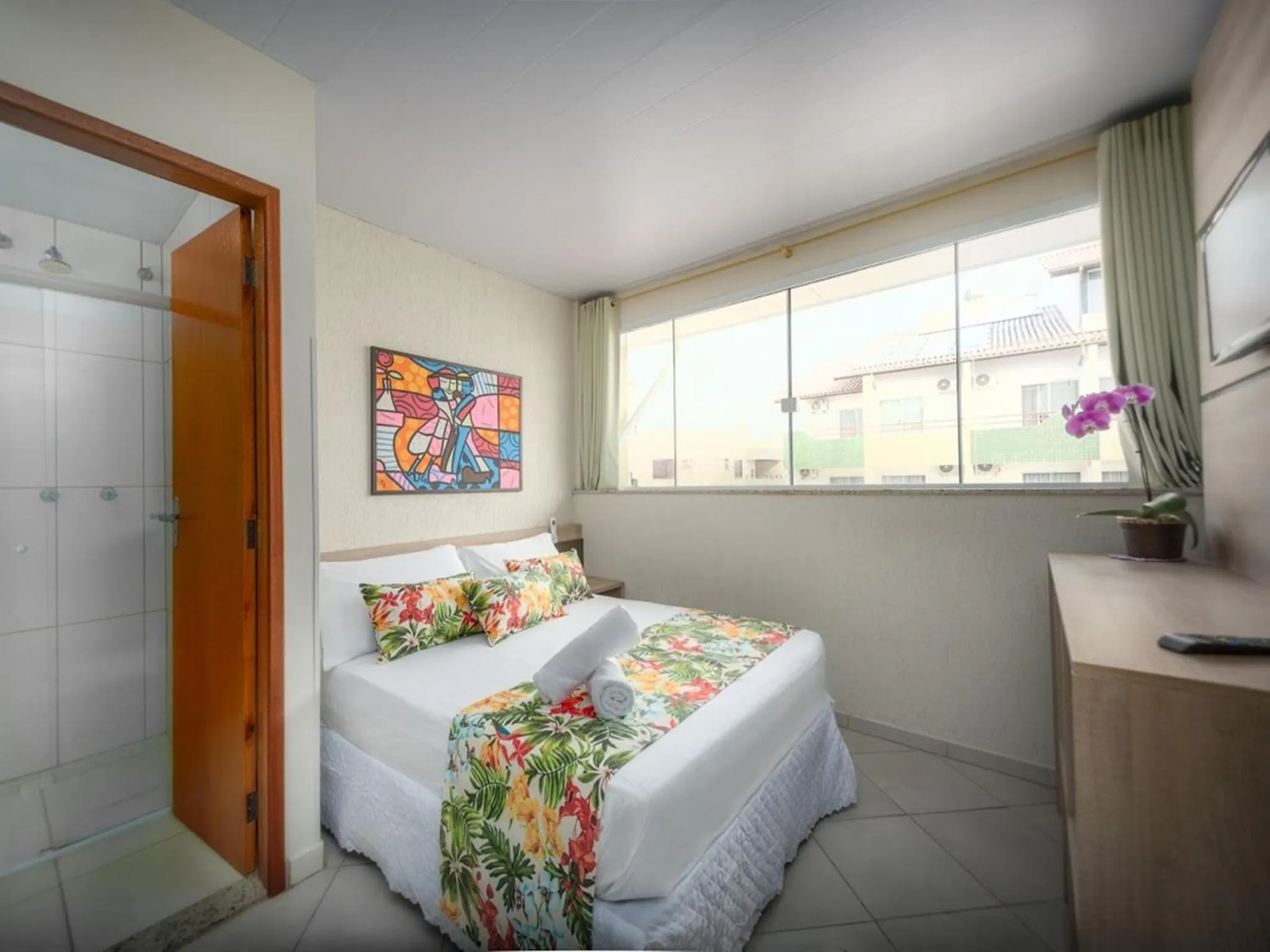 Bed in Hotel Monteiro Canasvieiras