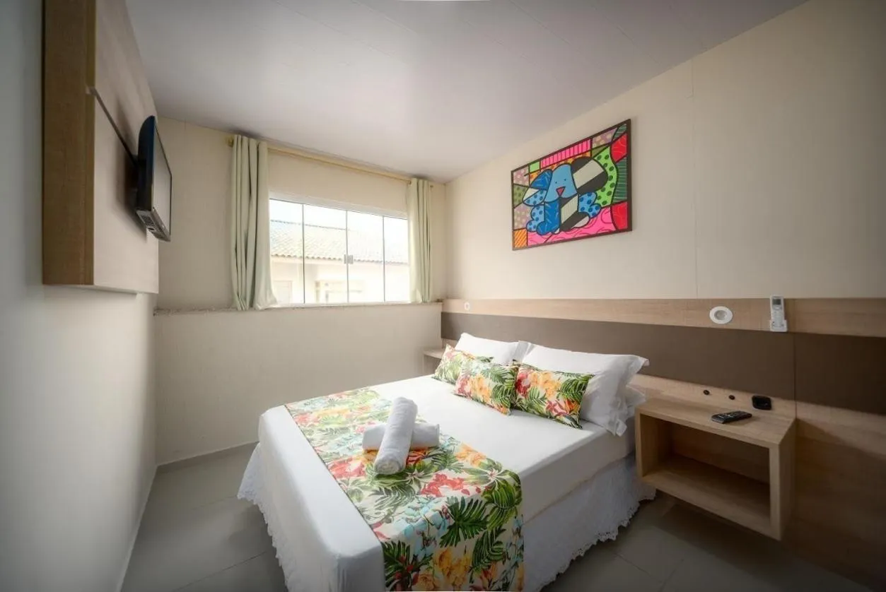 Bed in Hotel Monteiro Canasvieiras