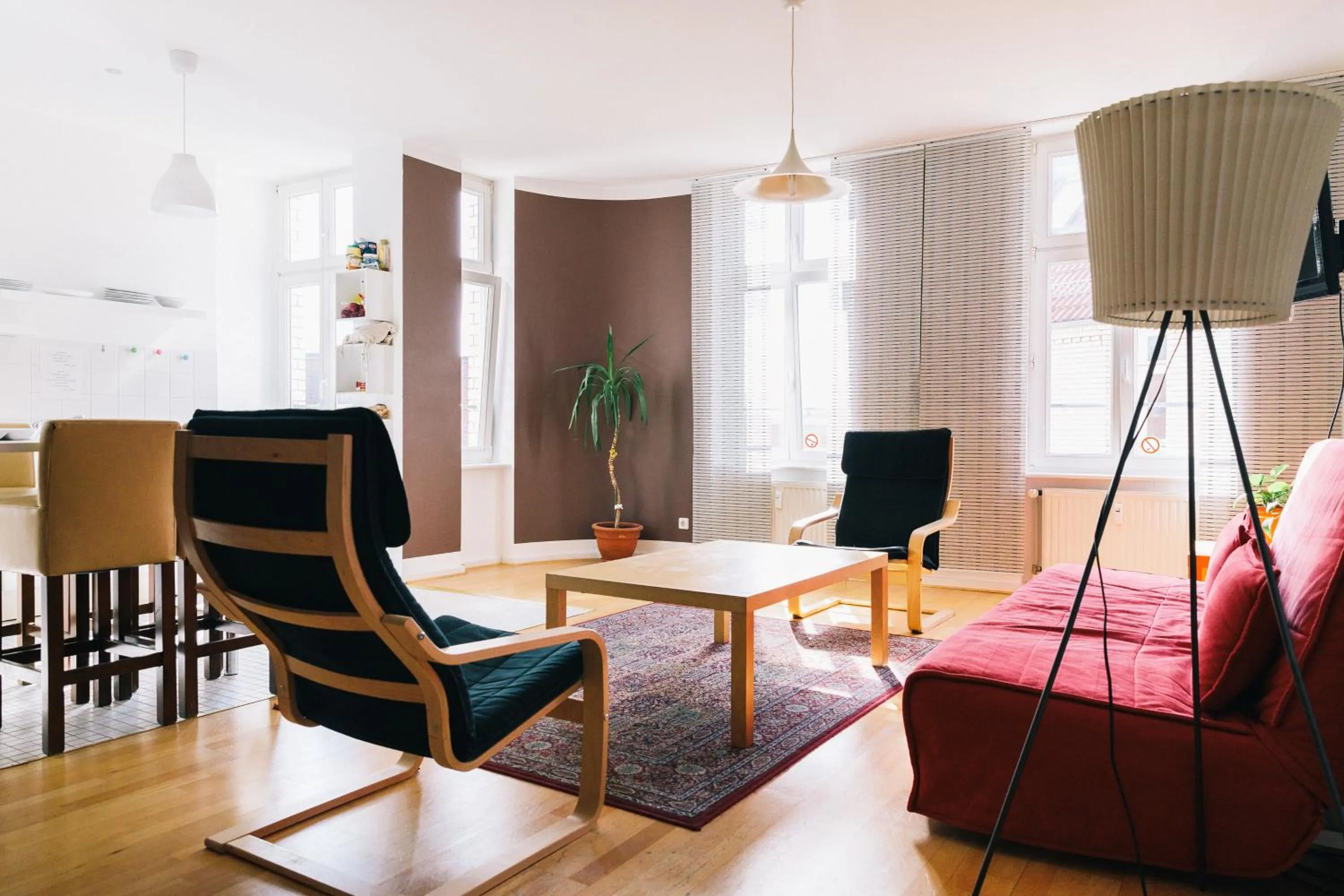 Living room in St Christopher's Inn Berlin - Alexanderplatz