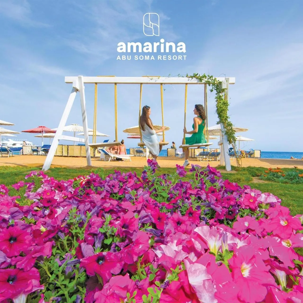 Natural landscape in Amarina Abu Soma Resort & Aquapark