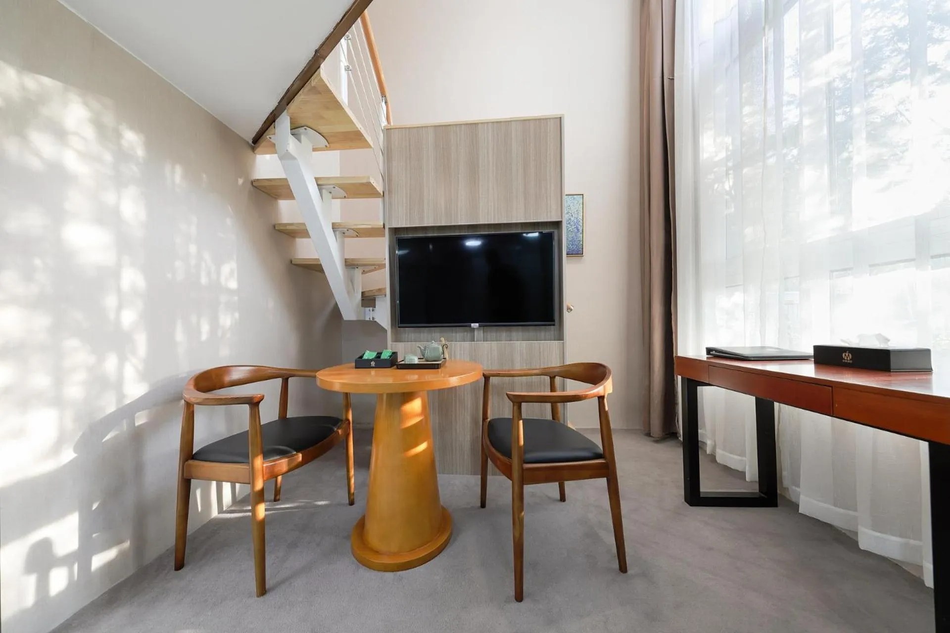 Living room in Mengguo Hotel Pudong Airport