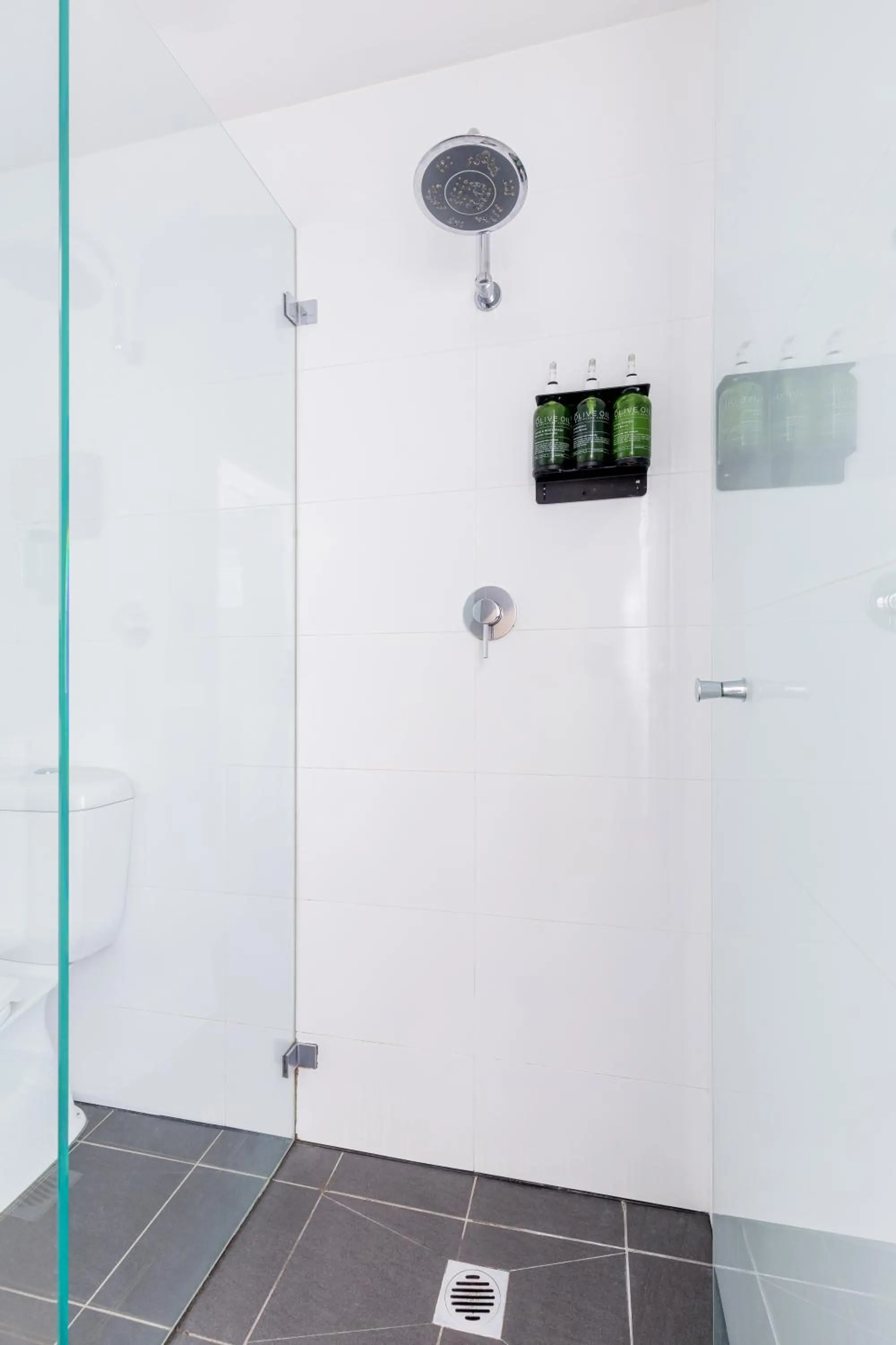 Shower in Kingsgrove Hotel