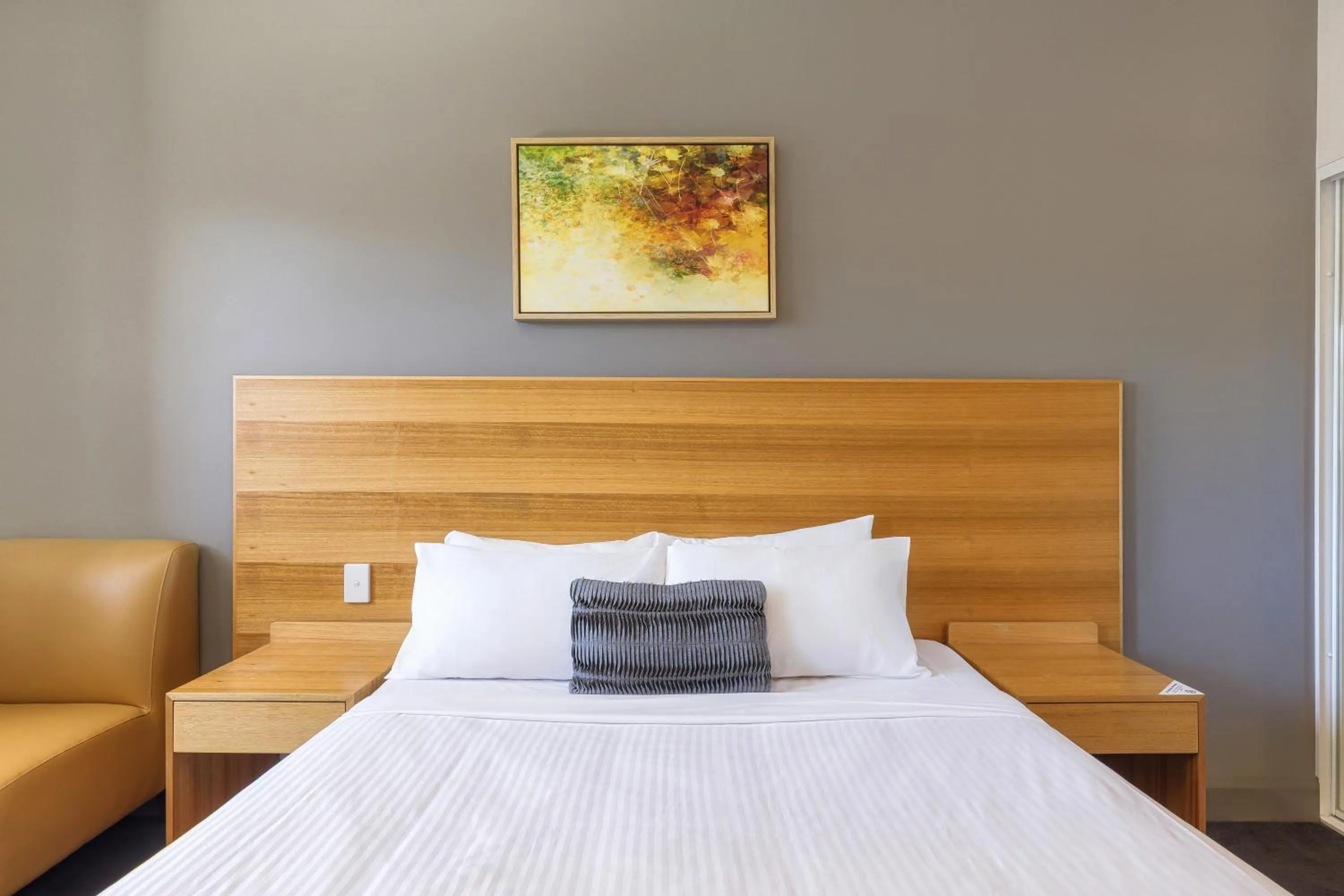 Bed in Kingsgrove Hotel