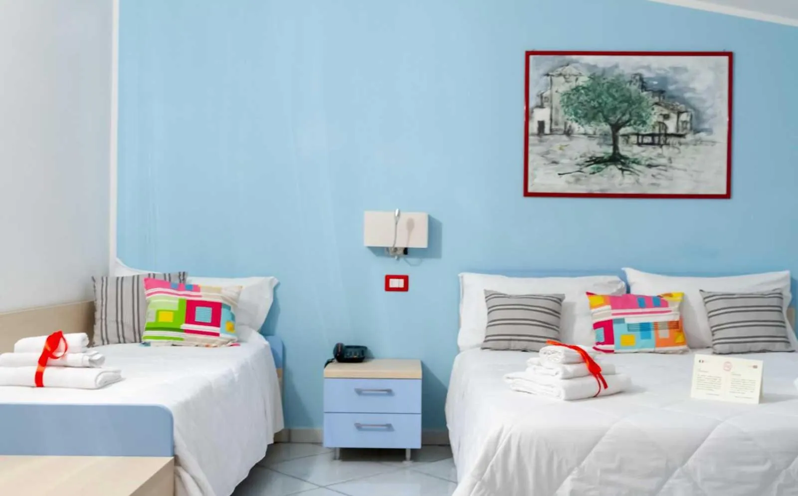 Bed in Victoria Resort