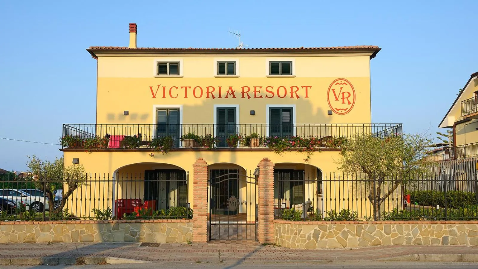 Facade/entrance in Victoria Resort
