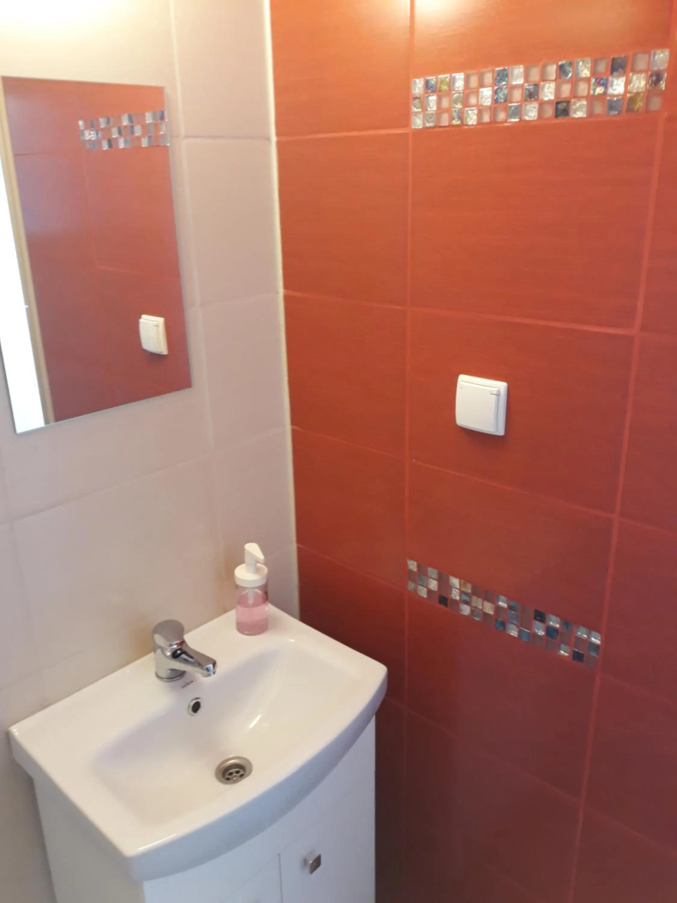 Bathroom in Hotelik Okęcie 39 - Nocleg i Parking Blisko Lotnisko Okęcie