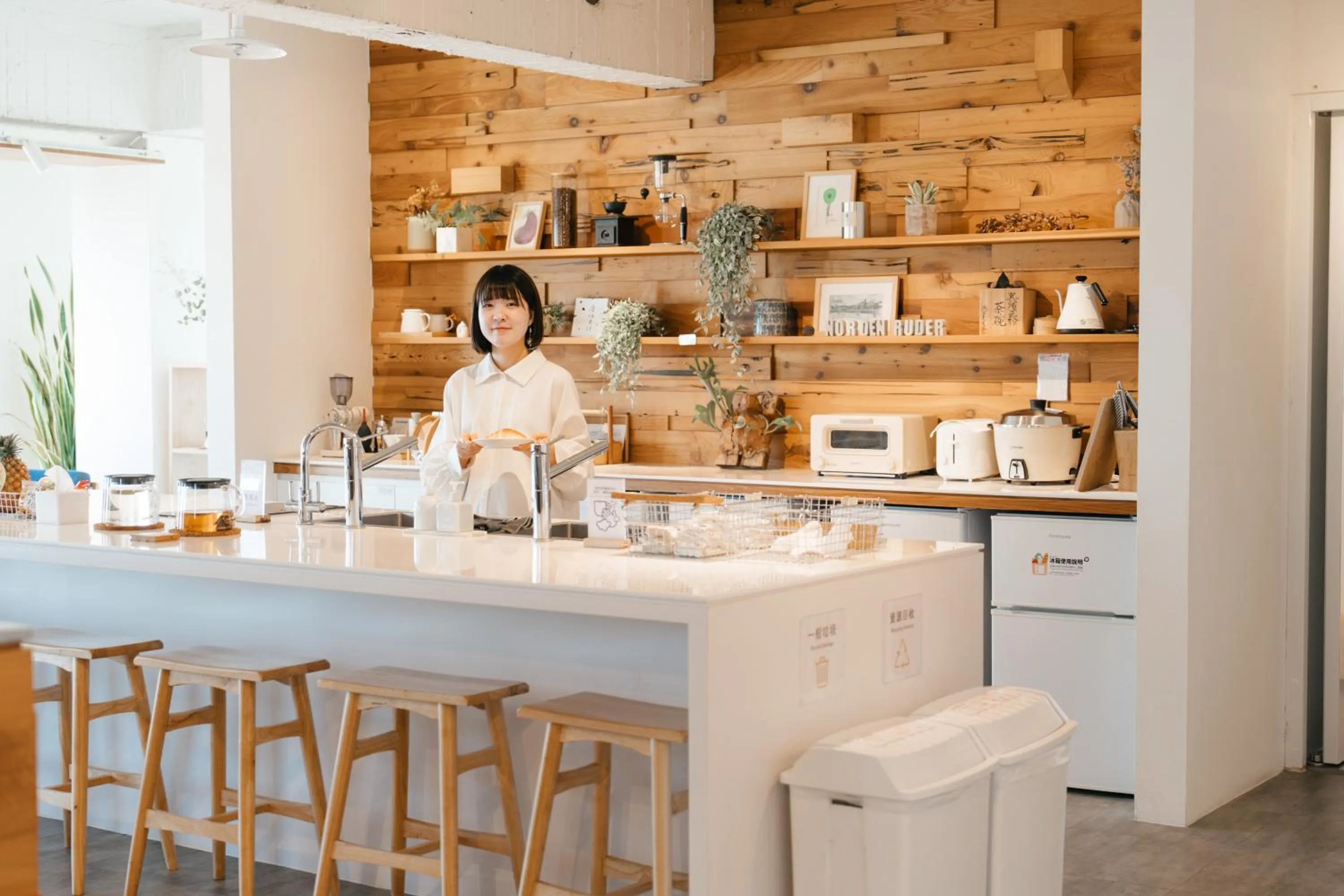Coffee/tea facilities in Norden Ruder Hostel Taichung