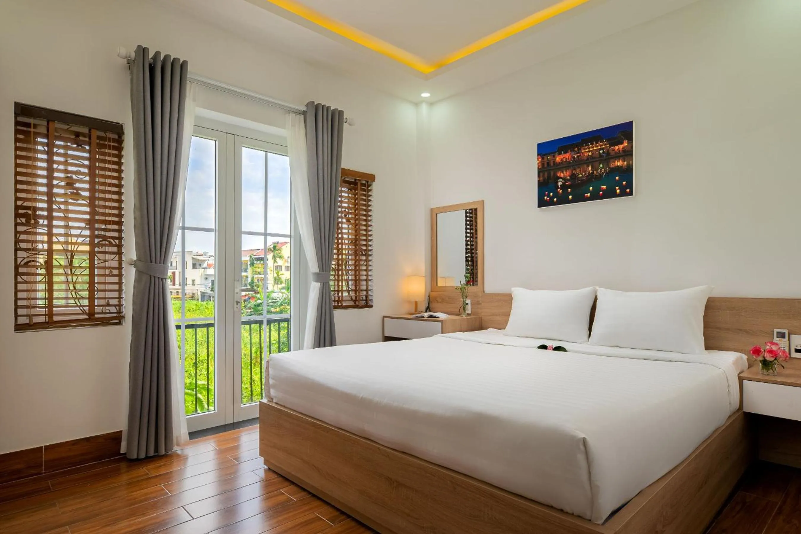 Photo of the whole room, Bed in Truc Loc Villa