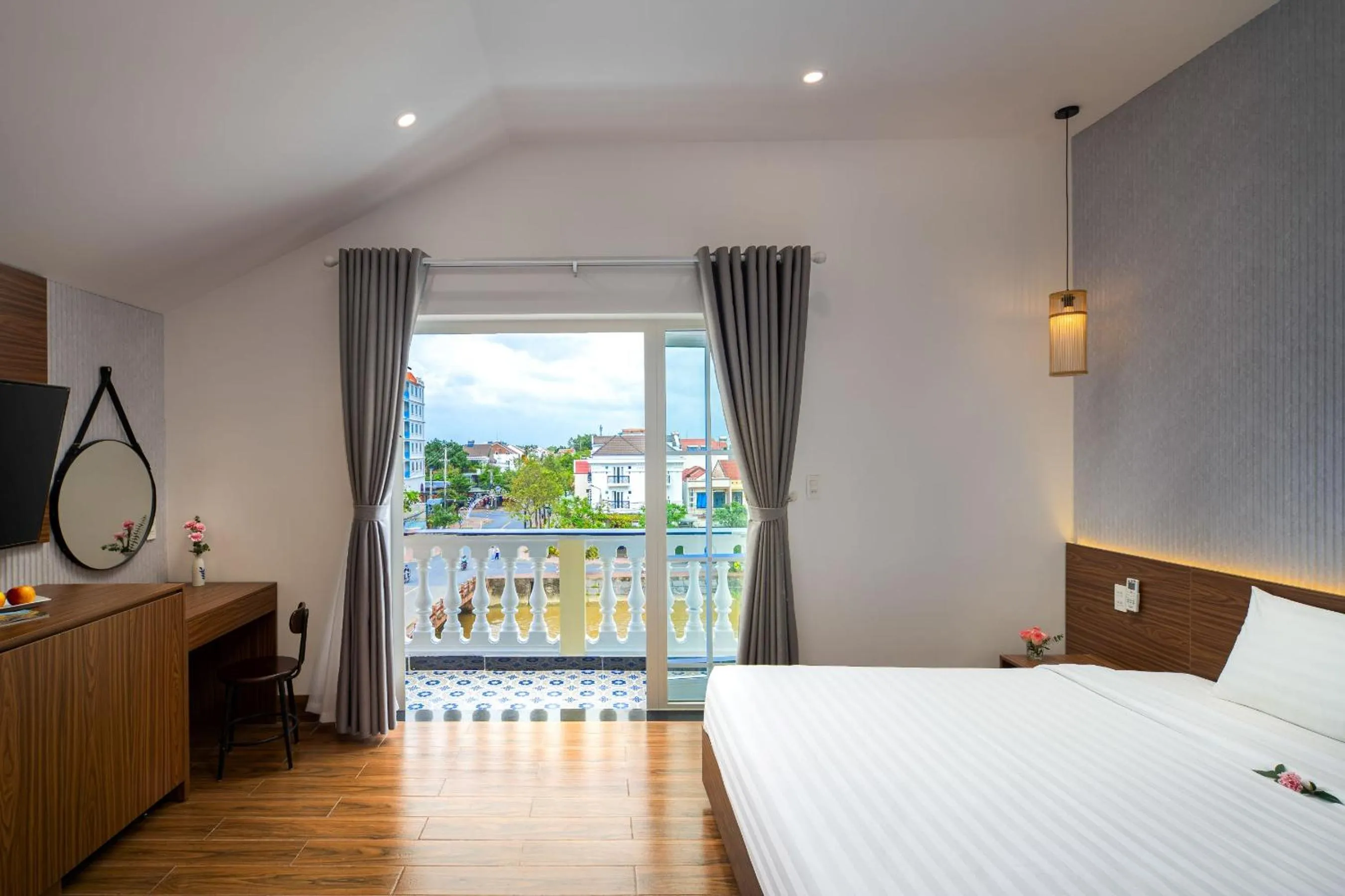 Bed in Truc Loc Villa