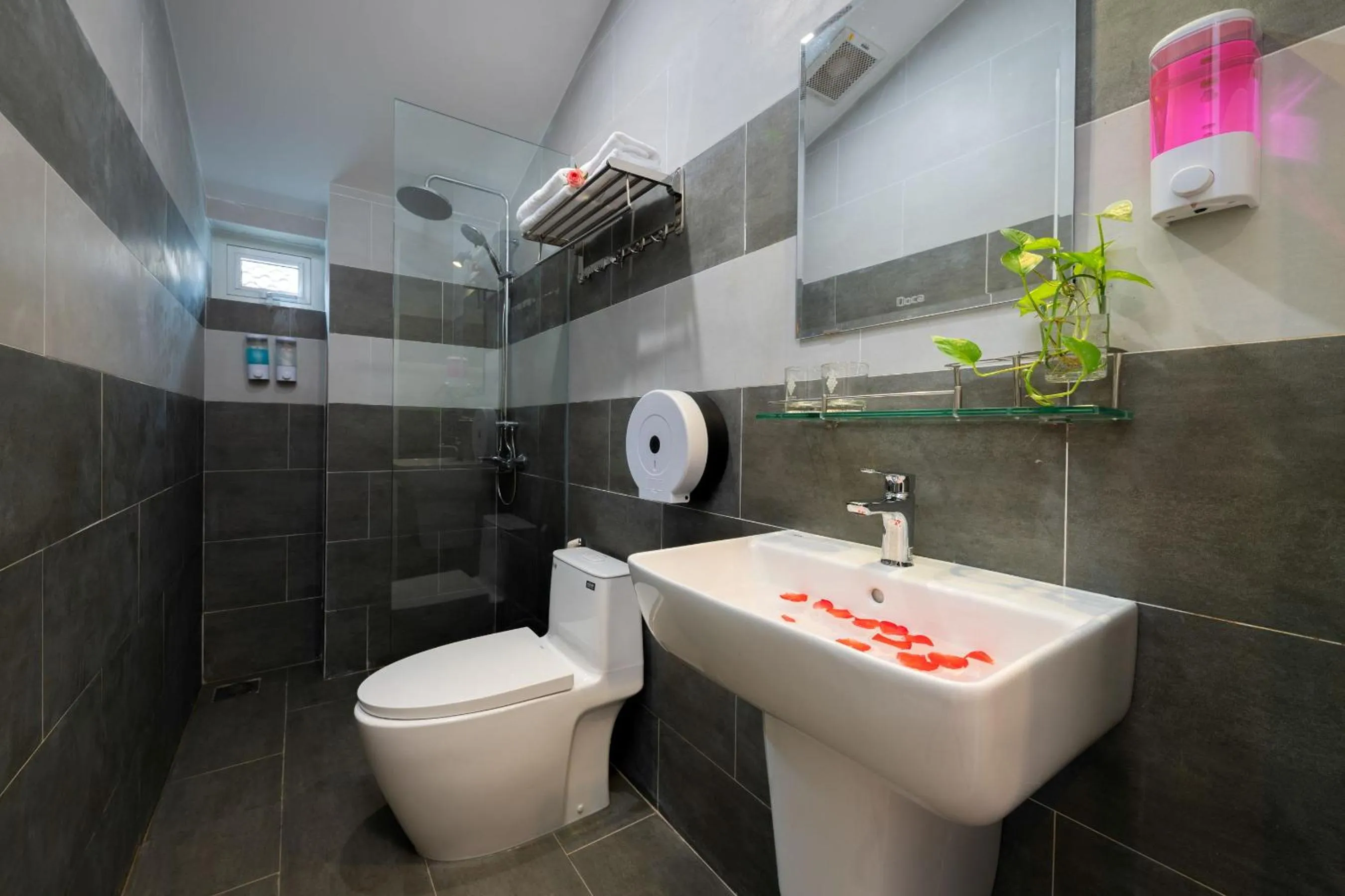 Shower in Truc Loc Villa