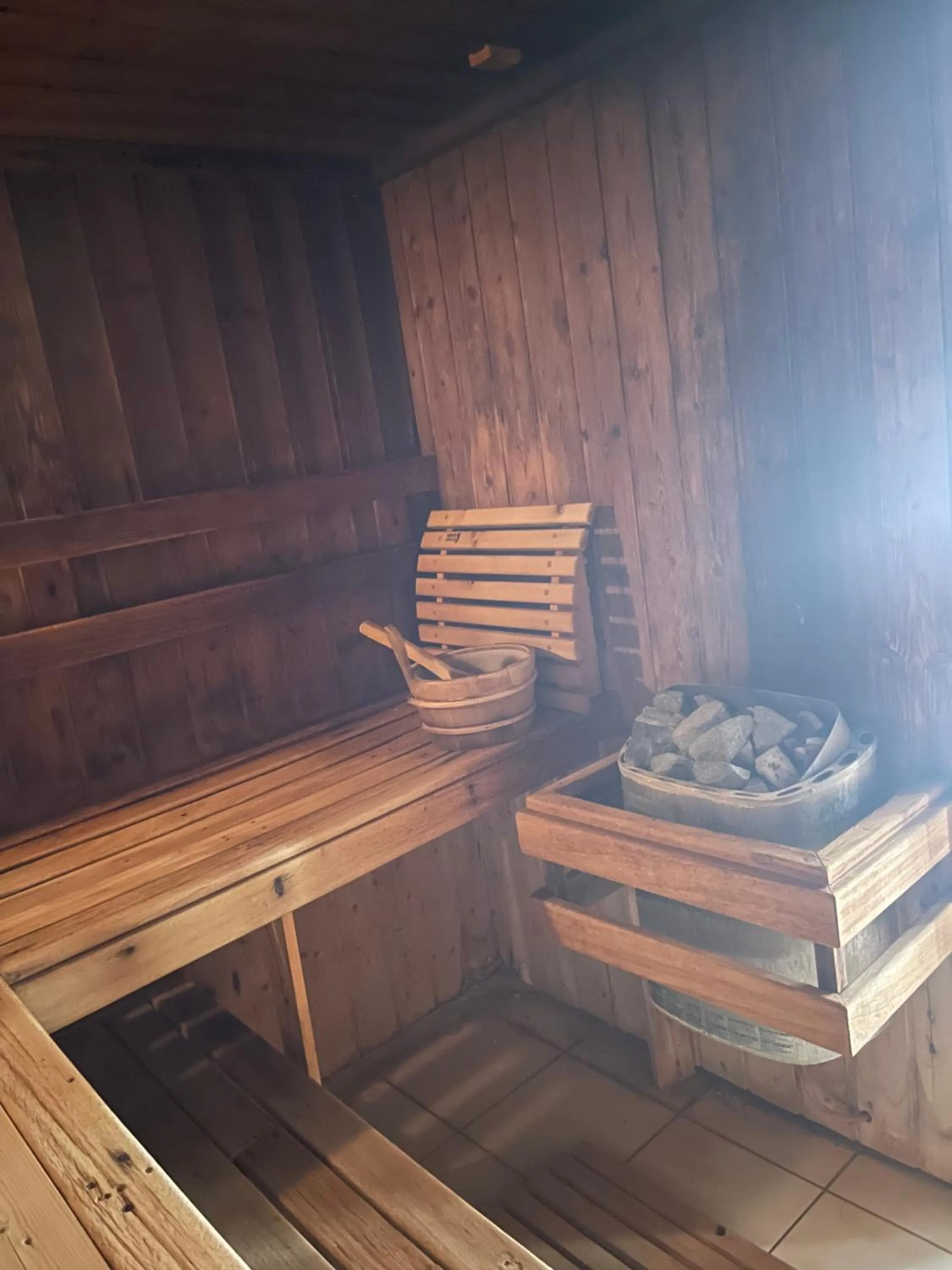Sauna in Hotel Hunor