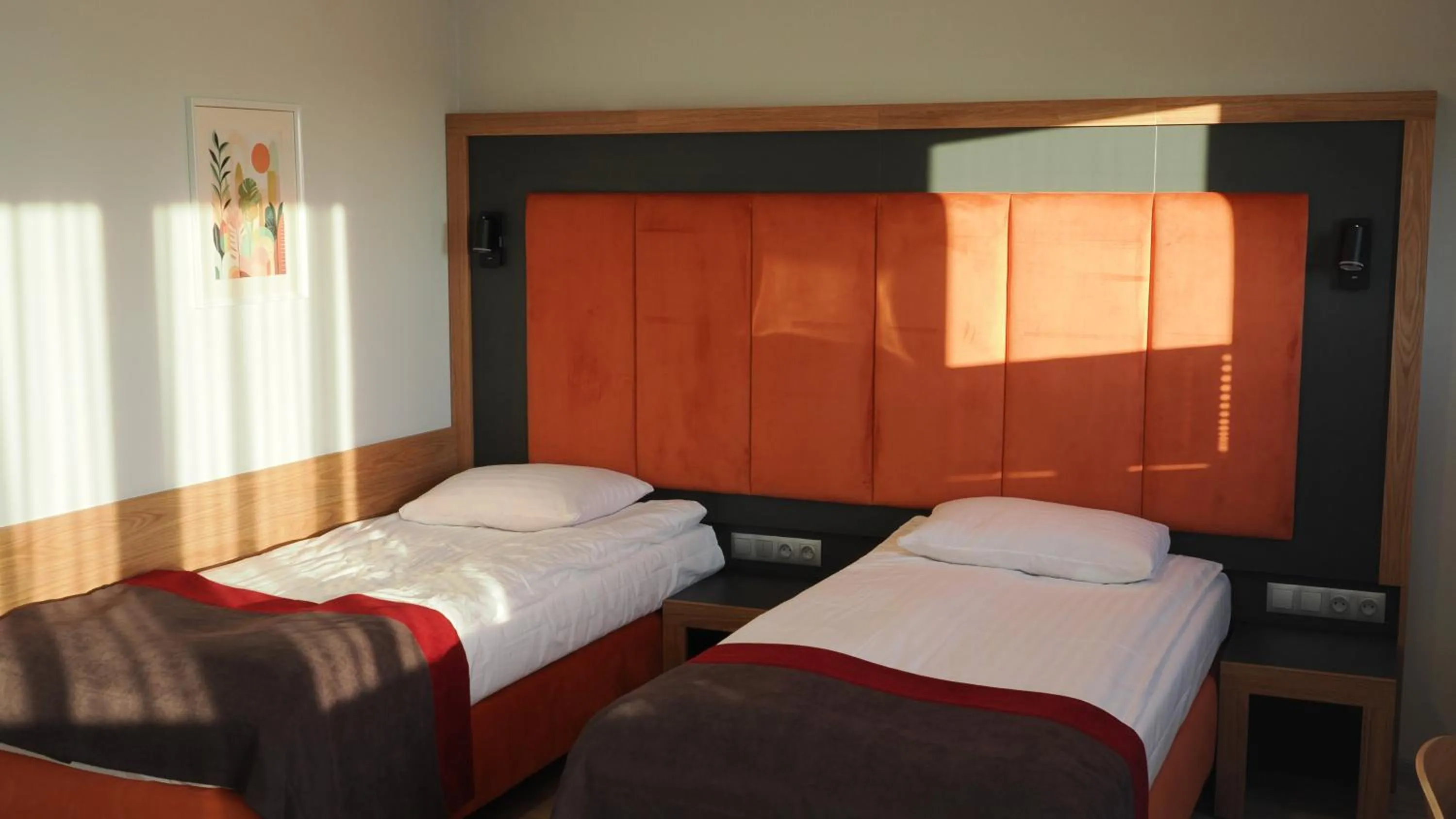 Bed in Hotel Konstancja