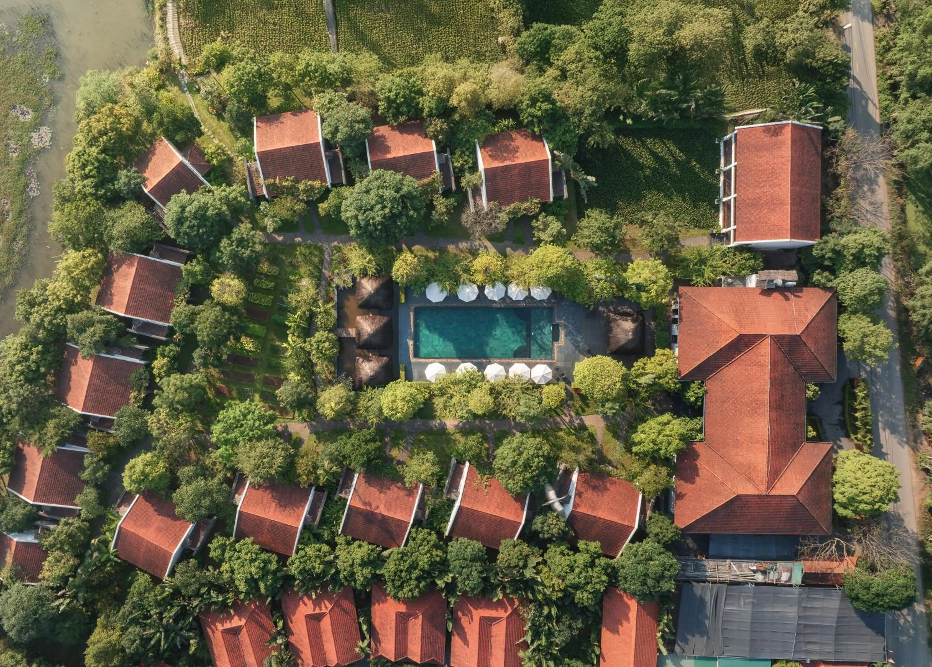 Property building in Aravinda Resort Ninh Binh