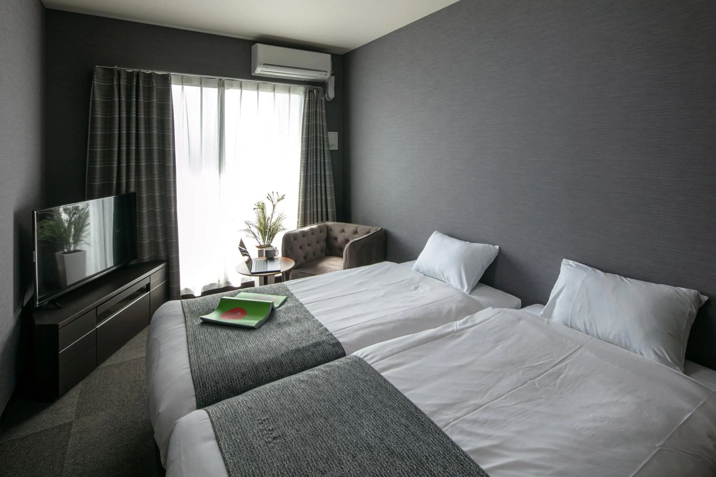 Bed in Randor Residence Kyoto Classic