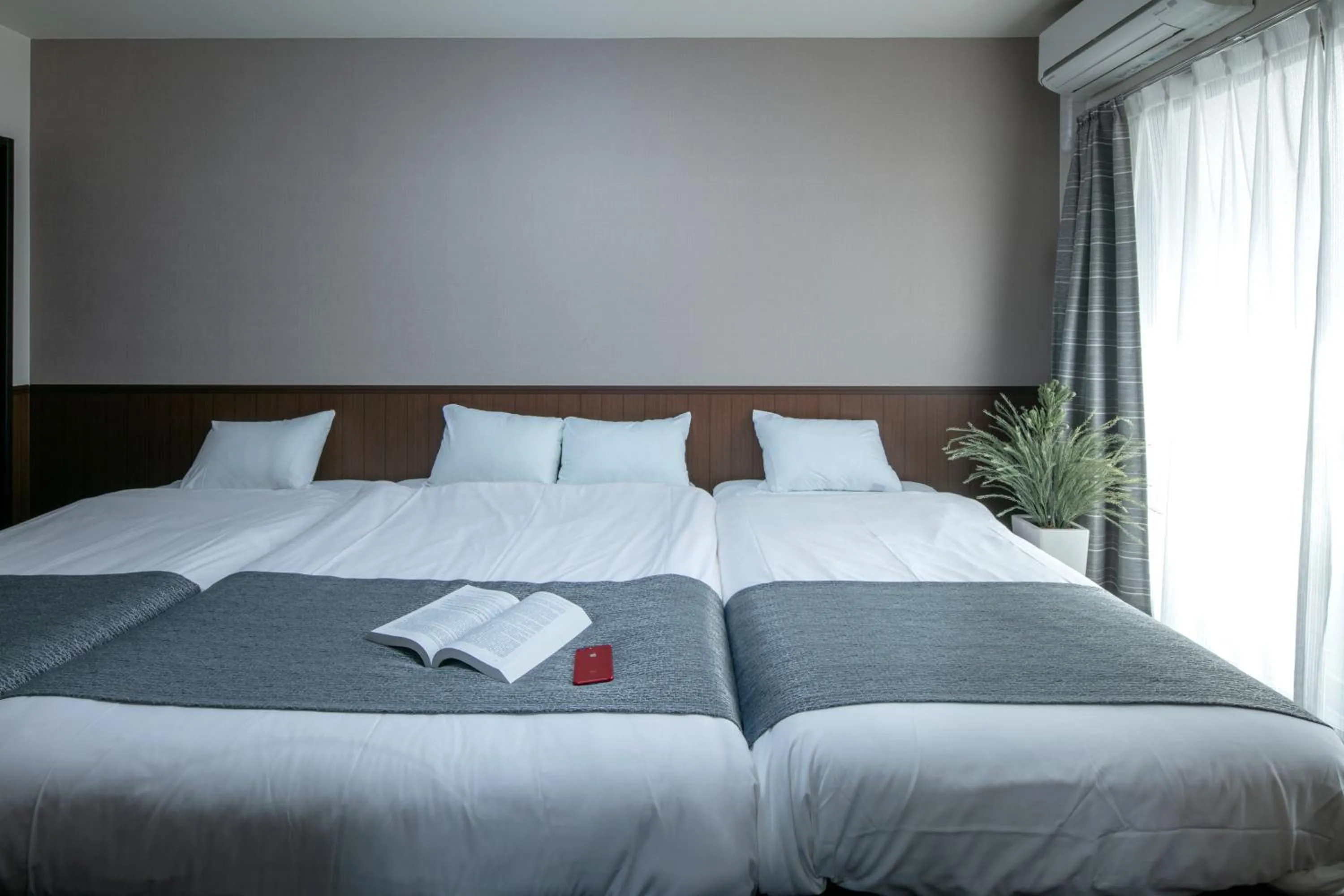 Bed in Randor Residence Kyoto Classic