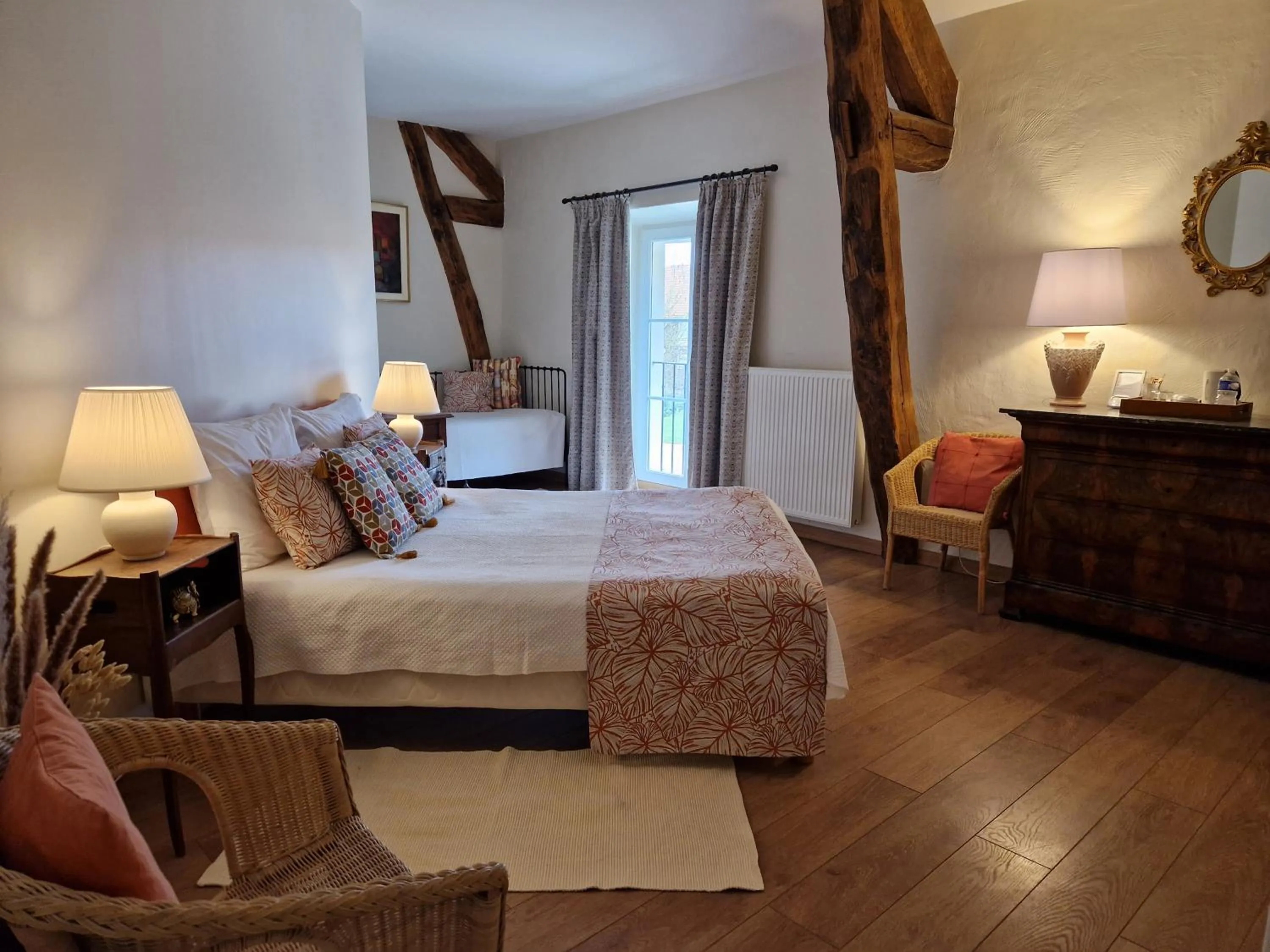 Bedroom, Bed in Ferme d'Orsonville
