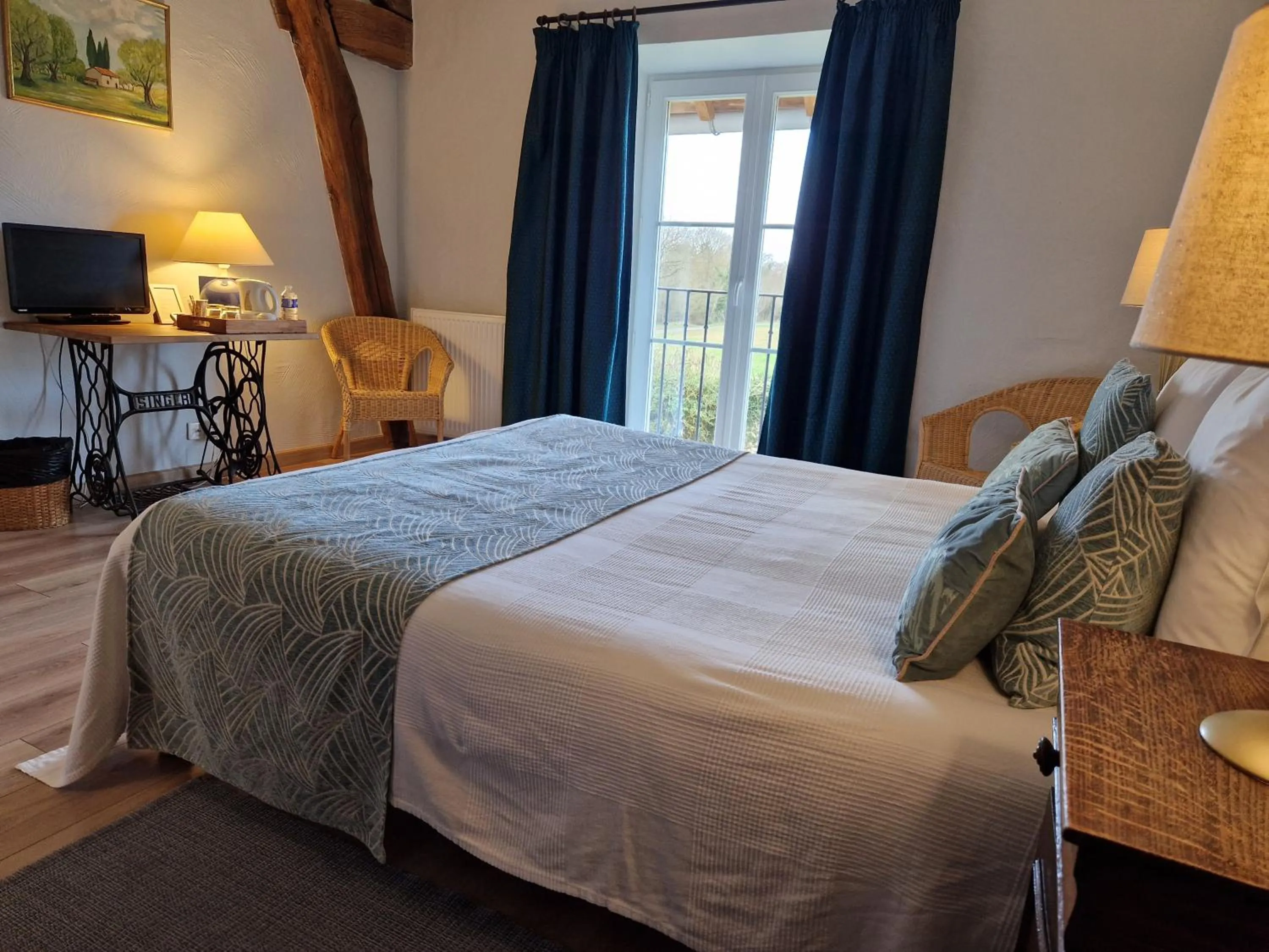 Bedroom, Bed in Ferme d'Orsonville